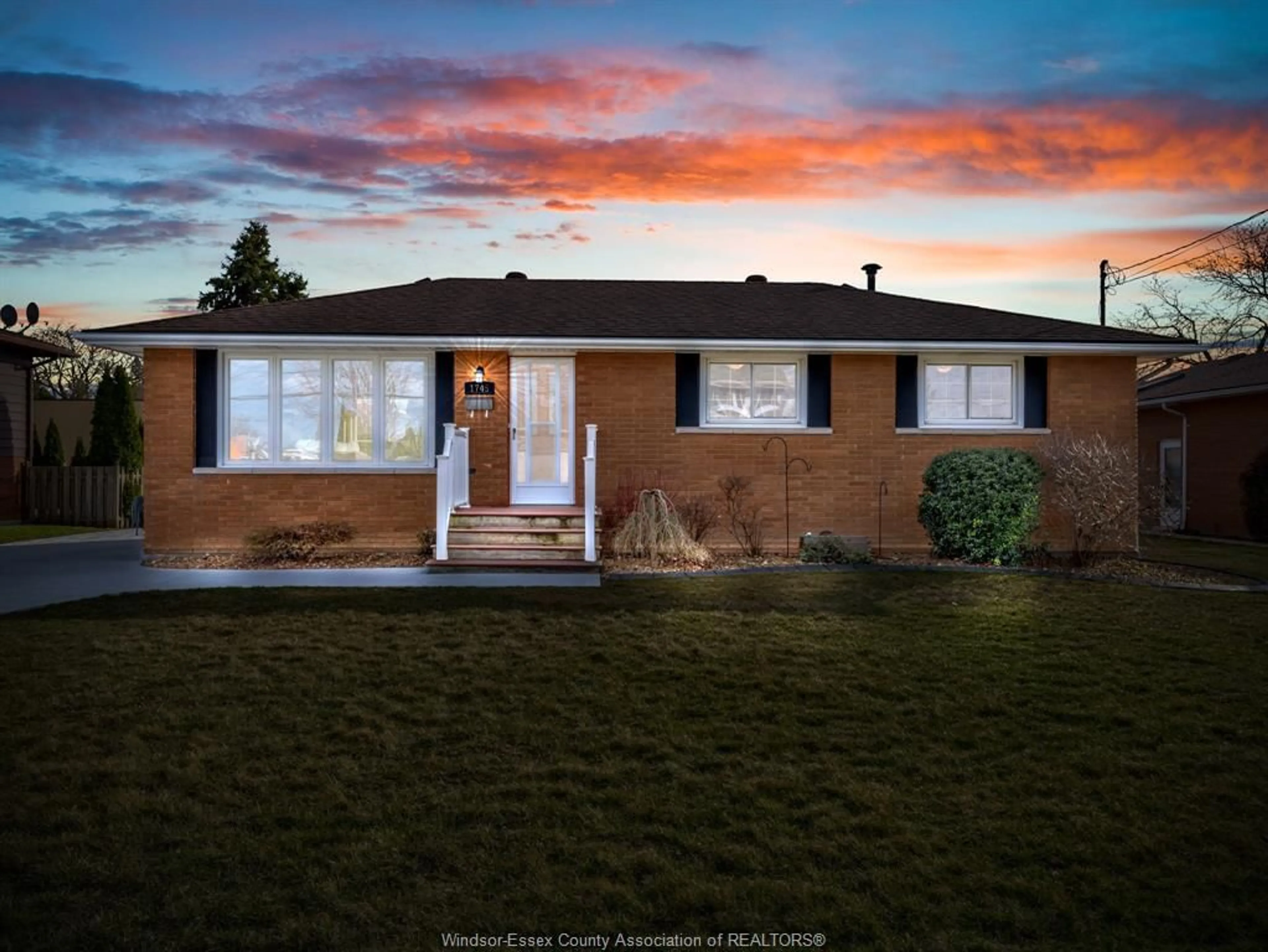 Home with brick exterior material, street for 1745 Normandy St, LaSalle Ontario N9J 1X9