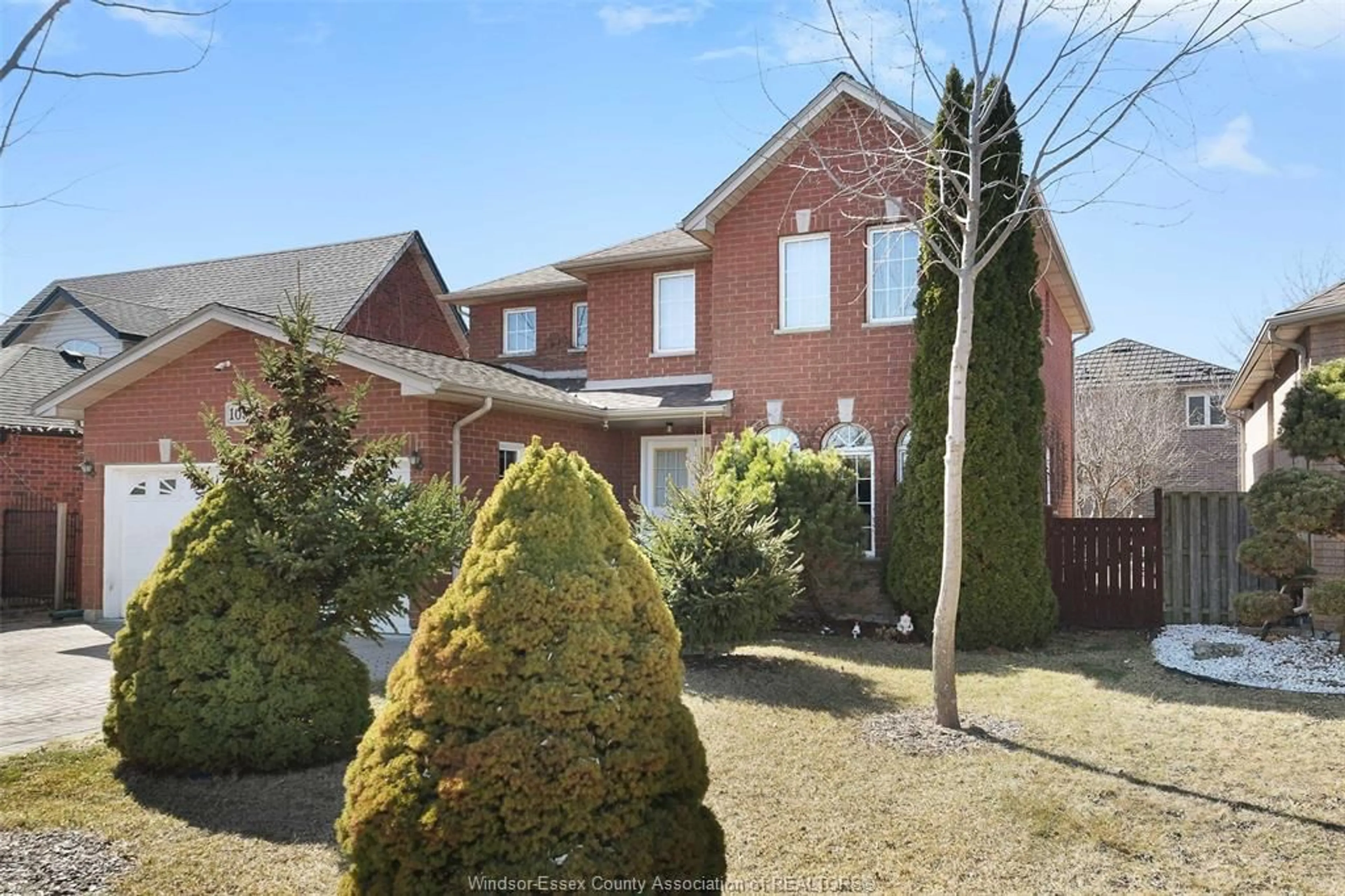 Home with brick exterior material, street for 1099 CORA GREENWOOD Dr, Windsor Ontario N8P 1K3