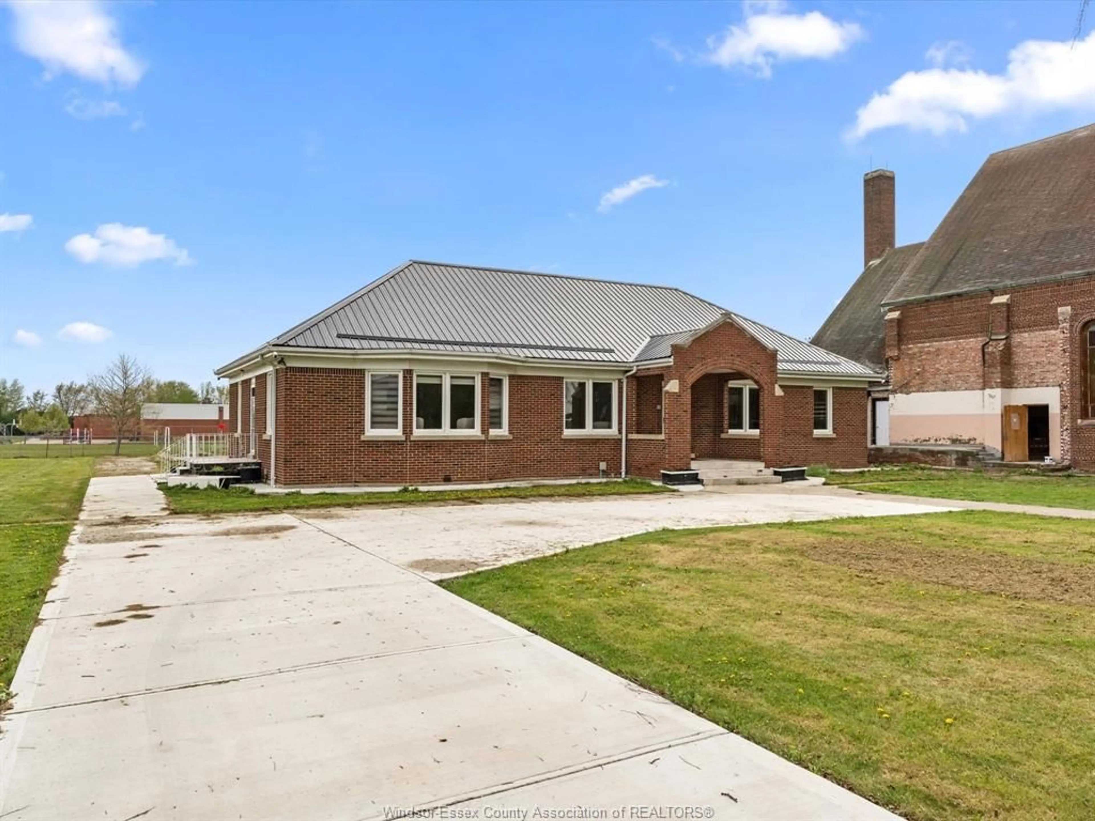 Home with brick exterior material, street for 25667 Winterline Rd, Grande Pointe Ontario N0P 1S0