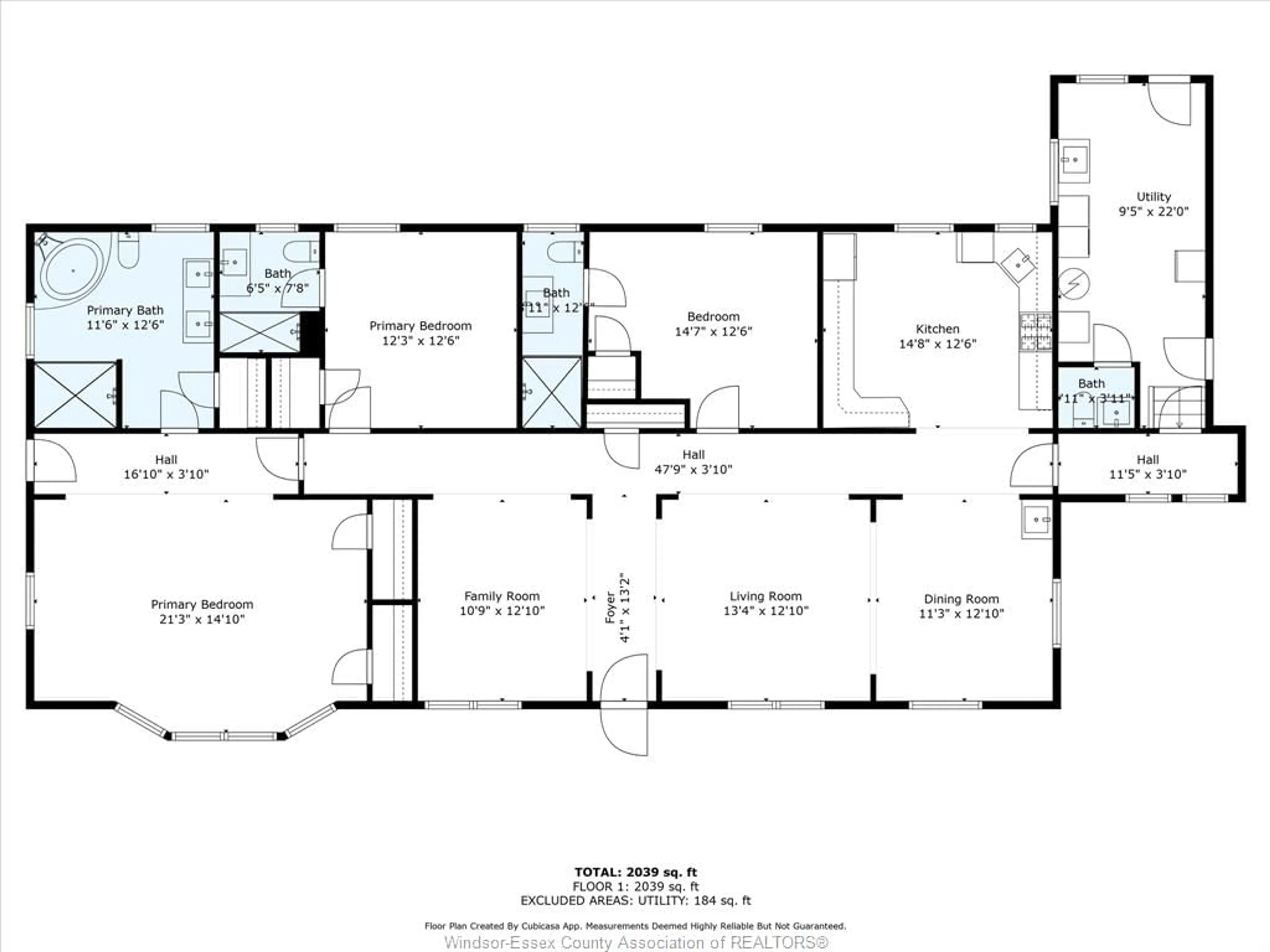 Floor plan for 25667 Winterline Rd, Grande Pointe Ontario N0P 1S0