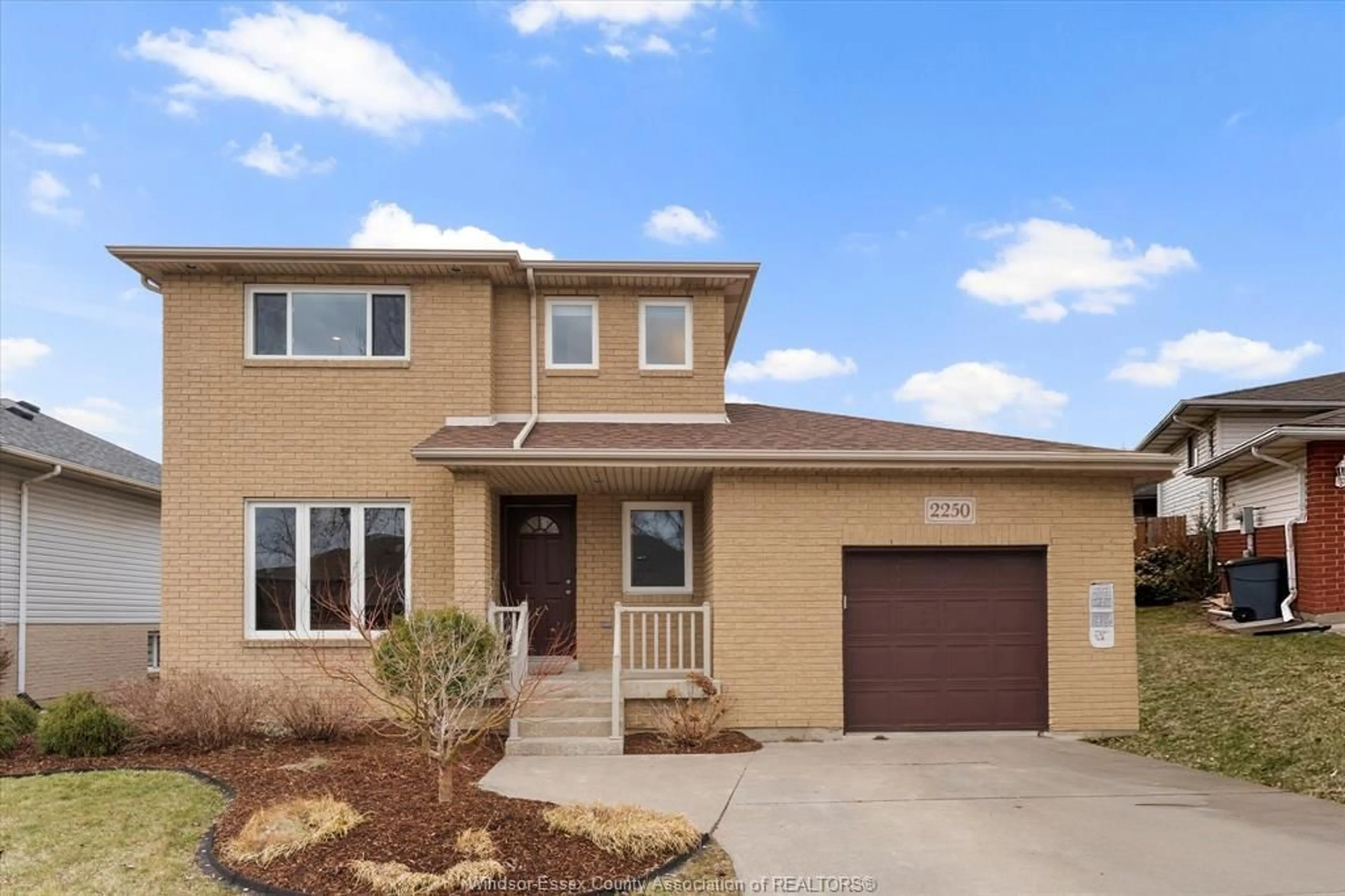 Home with brick exterior material, street for 2250 California Ave, Windsor Ontario N9B 3V5