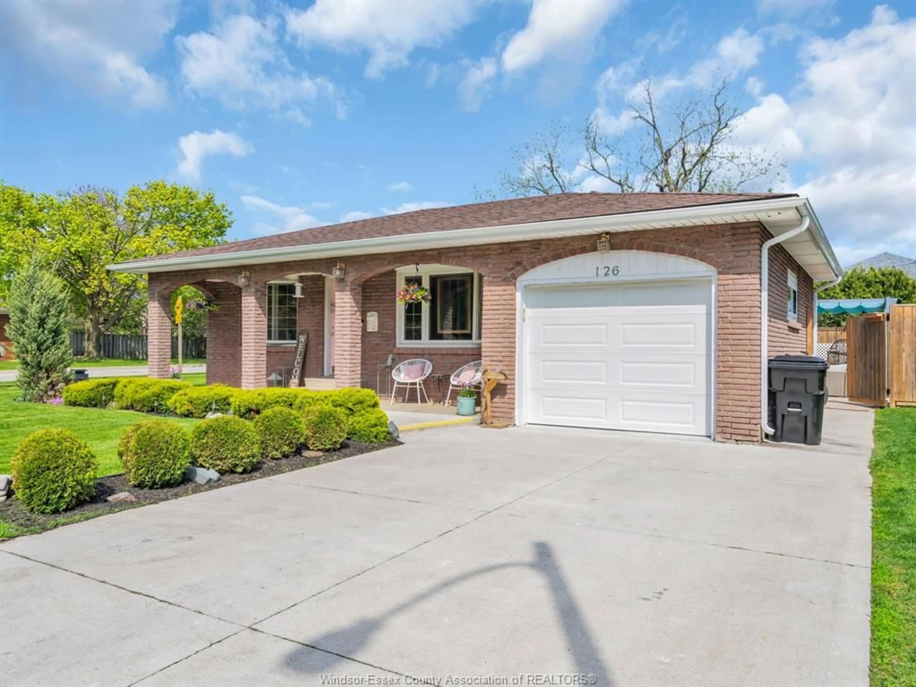 Home with brick exterior material, street for 126 MCCALLUM Dr, Kingsville Ontario N9Y 1G7