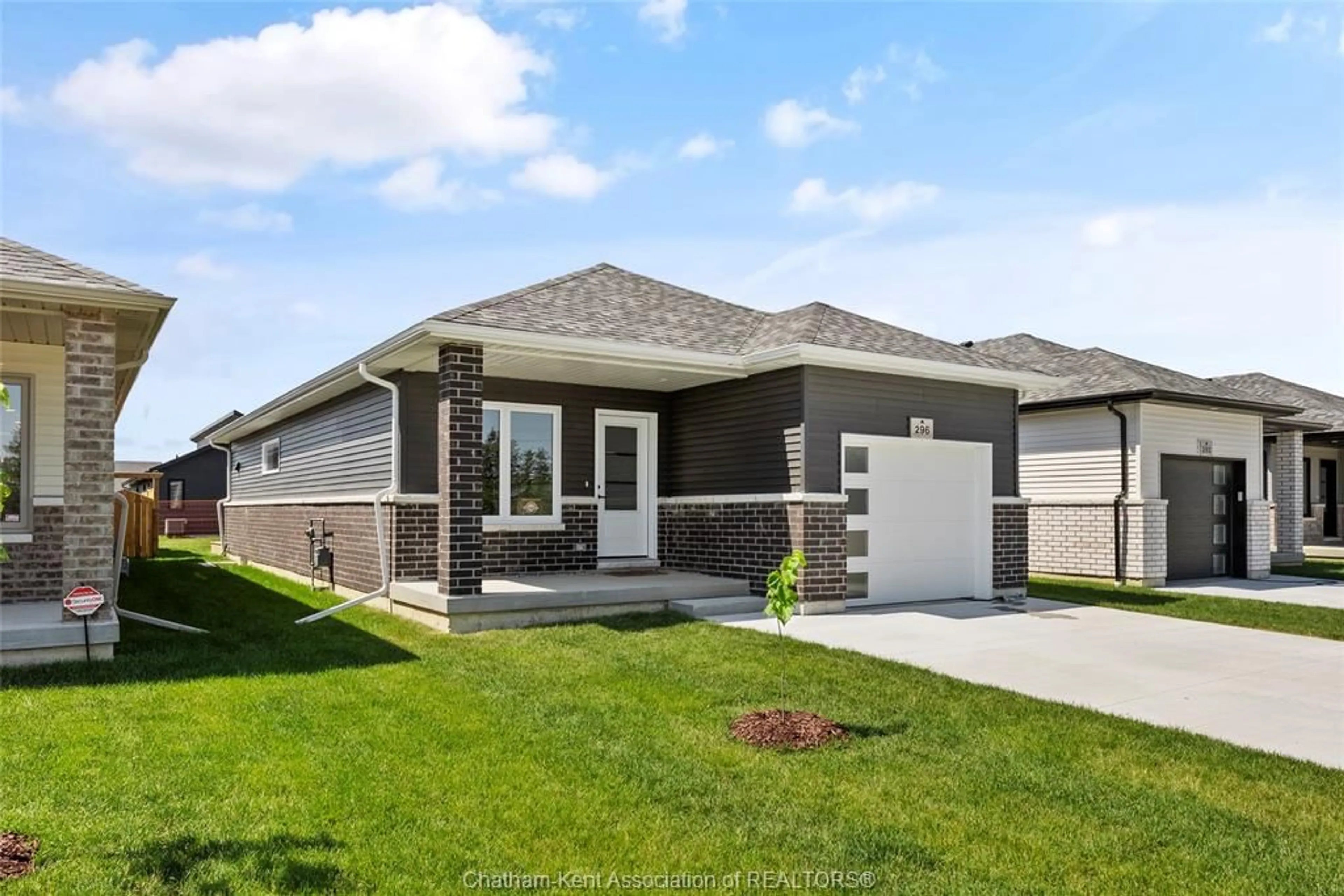Home with brick exterior material, street for 248 IRONWOOD Trail, Chatham Ontario N7M 0V6