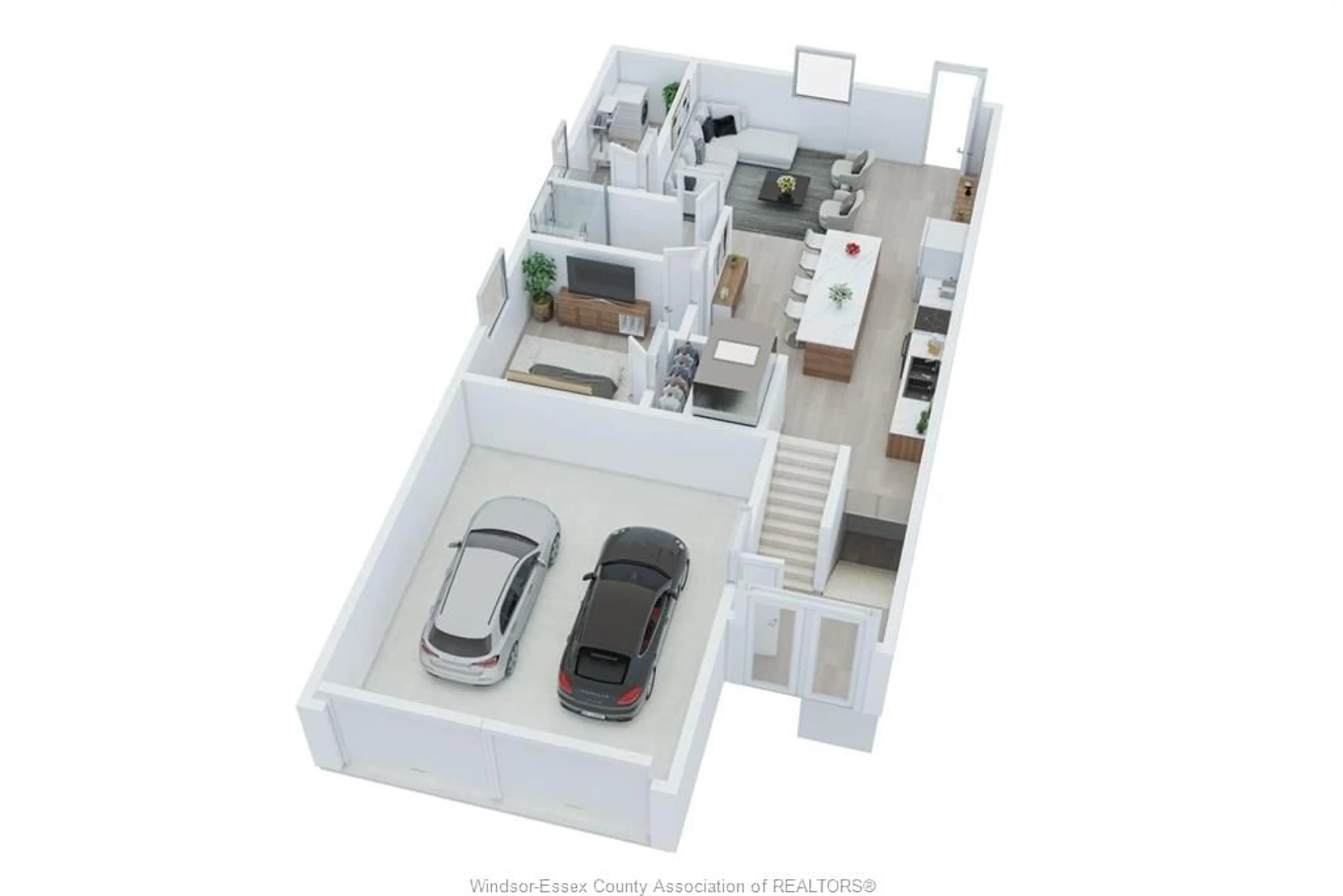 Floor plan for 3221 BYNG, Windsor Ontario N8W 3H1