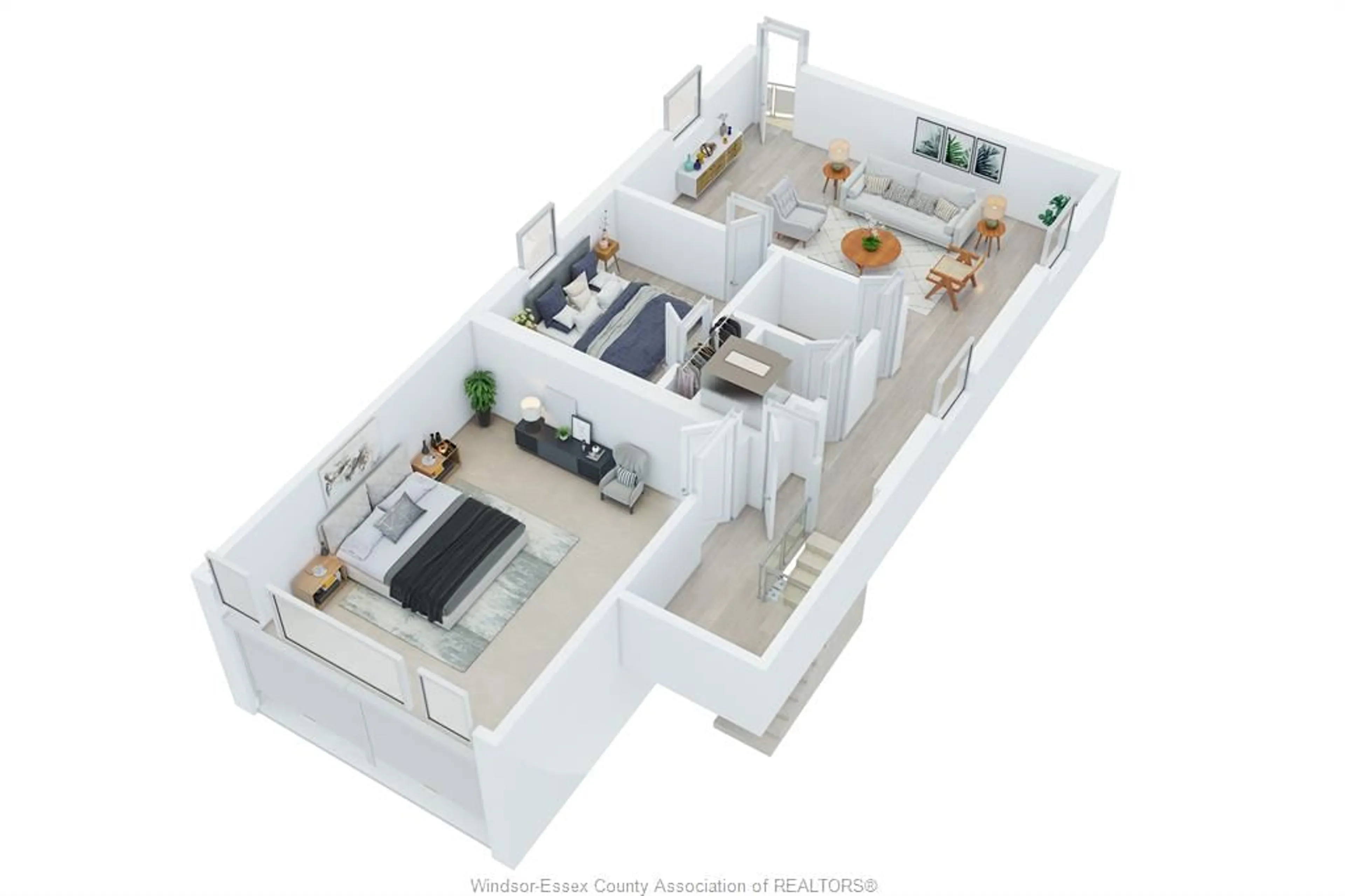Floor plan for 3221 BYNG, Windsor Ontario N8W 3H1