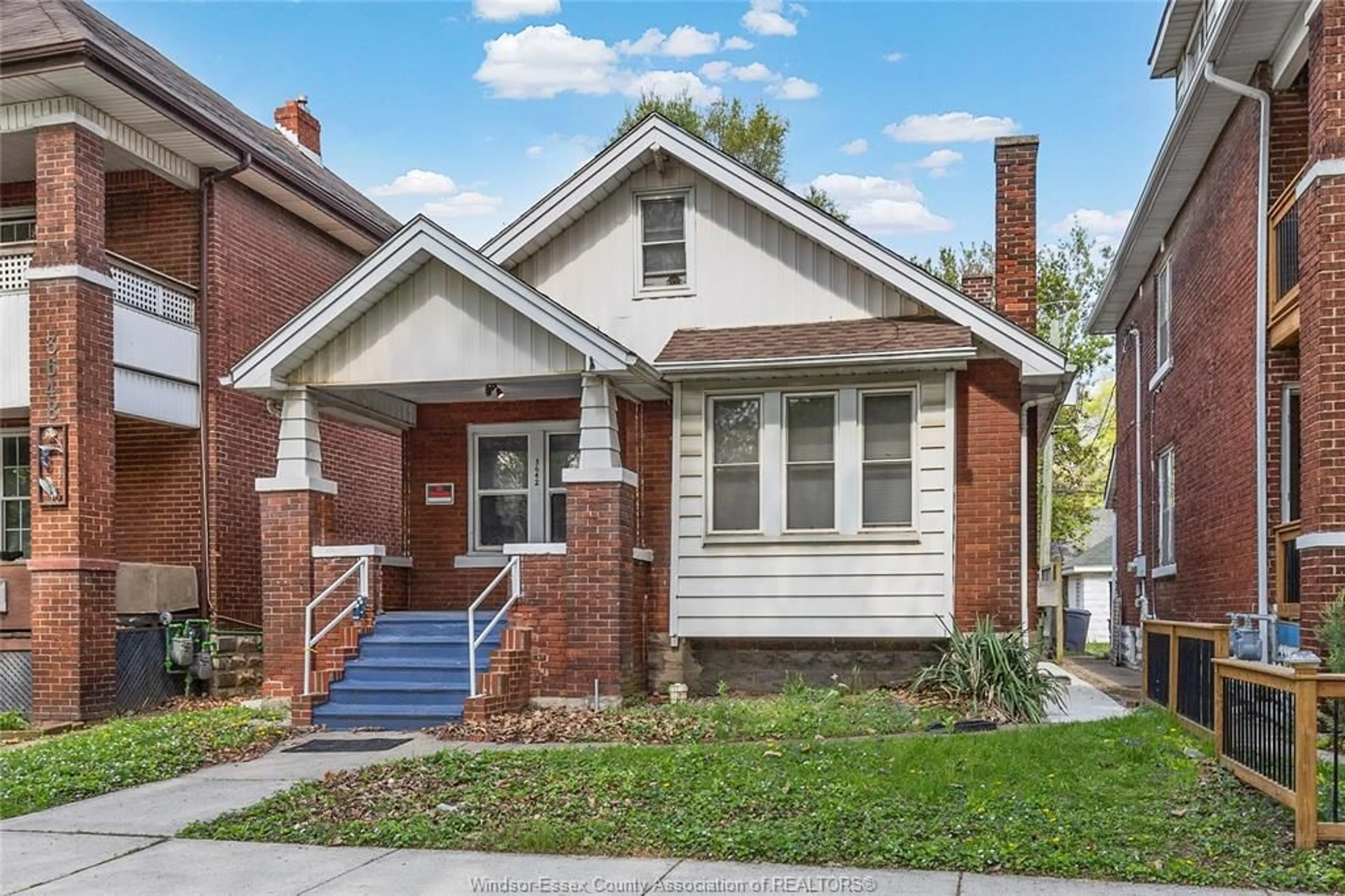 Home with brick exterior material, street for 3642 QUEEN St, Windsor Ontario N9C 1N9