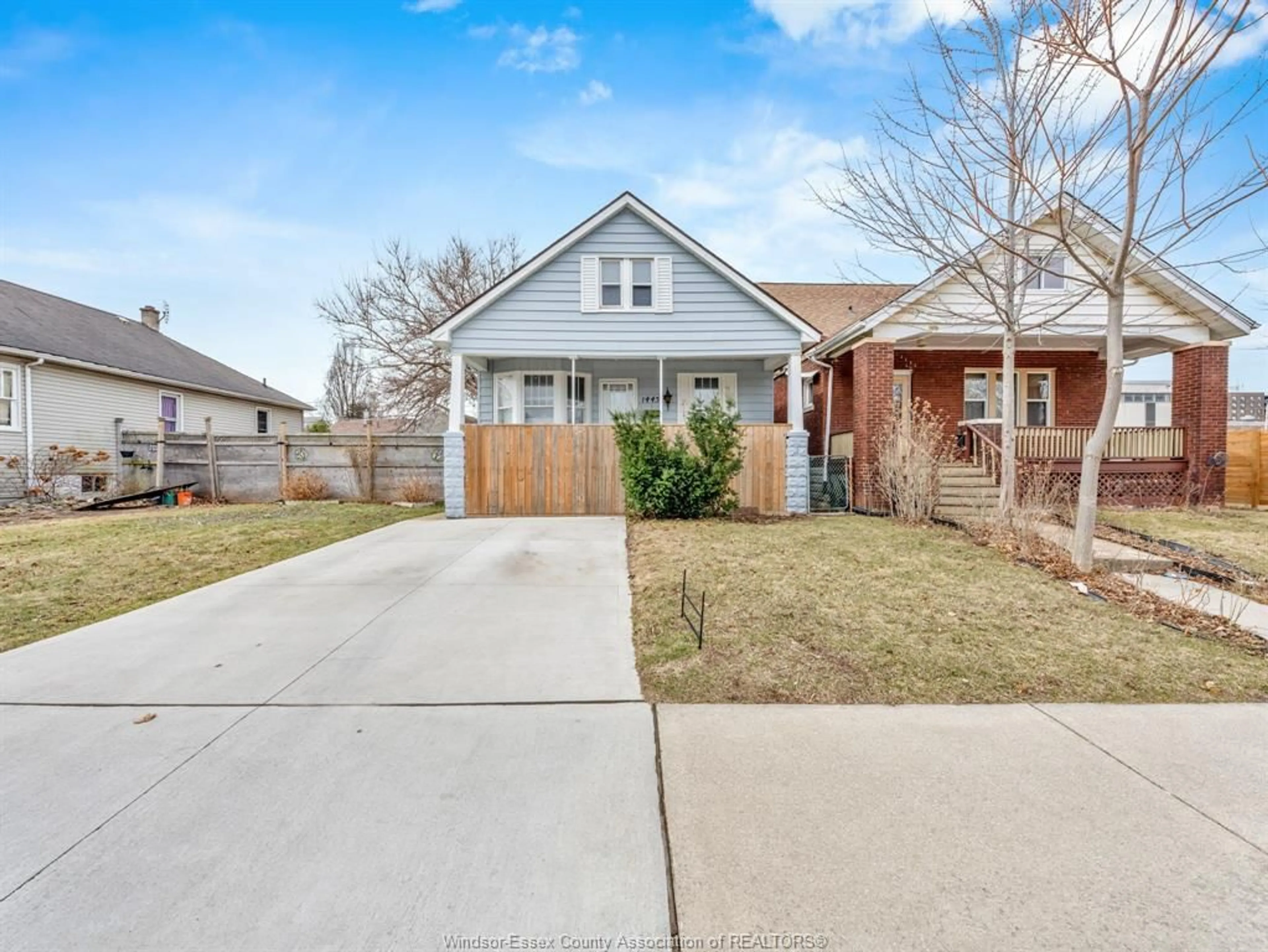 Home with brick exterior material, street for 1443 GOYEAU St, Windsor Ontario N8X 3L2