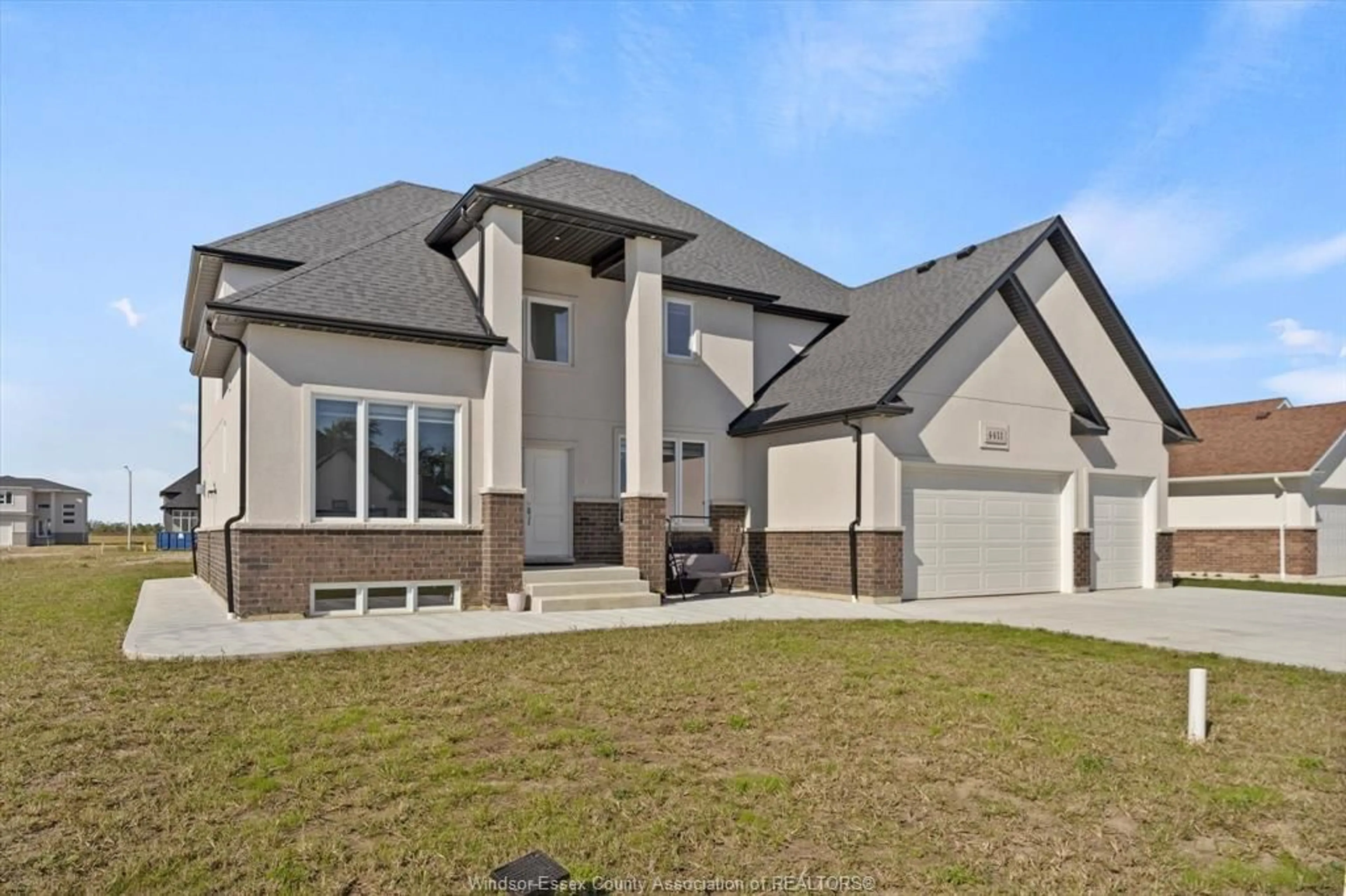 Home with brick exterior material, street for 4411 BELMONT Ave, Lakeshore Ontario N0P 1J0