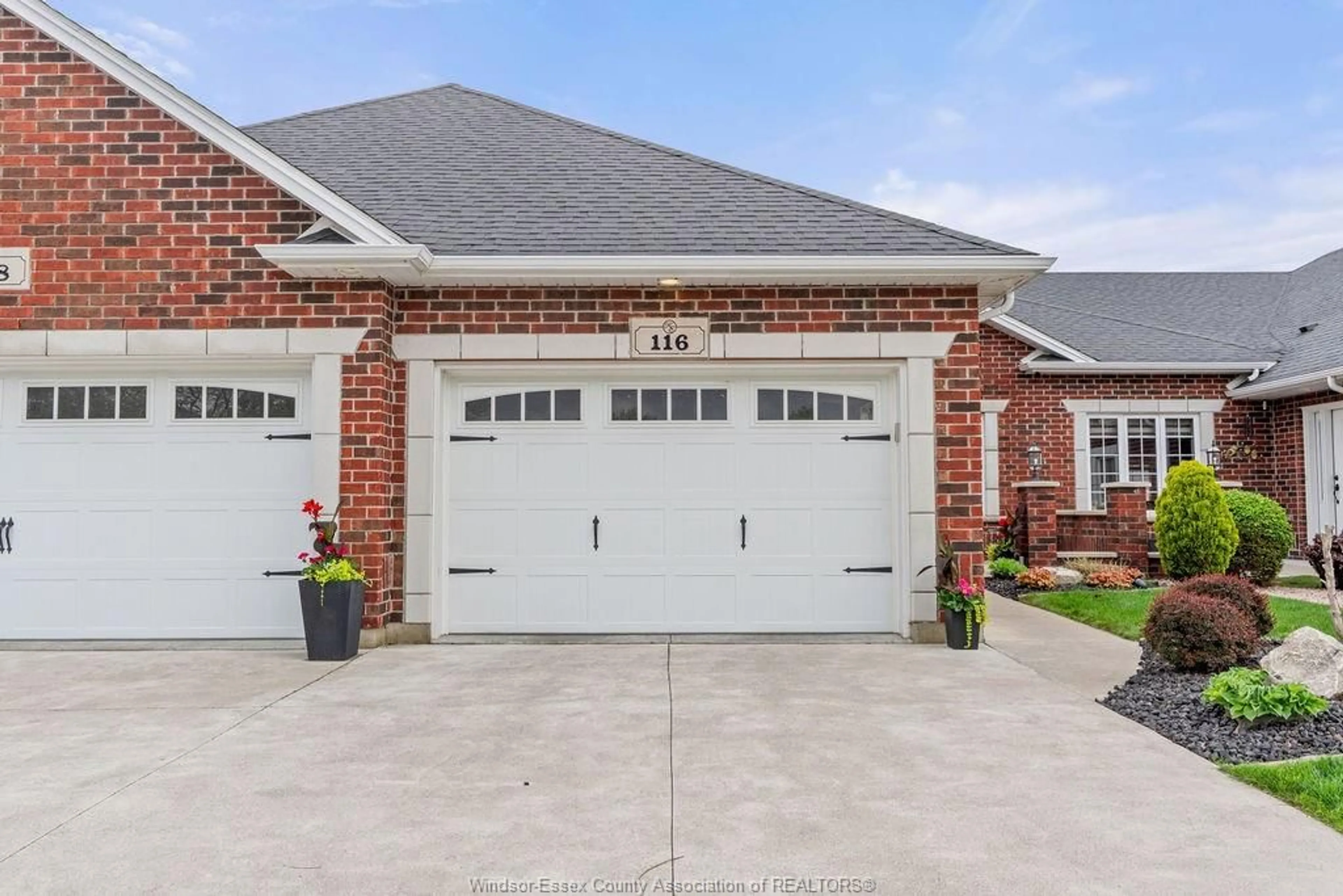 Home with brick exterior material, street for 116 KIMBALL Dr, Essex Ontario N8M 0B8