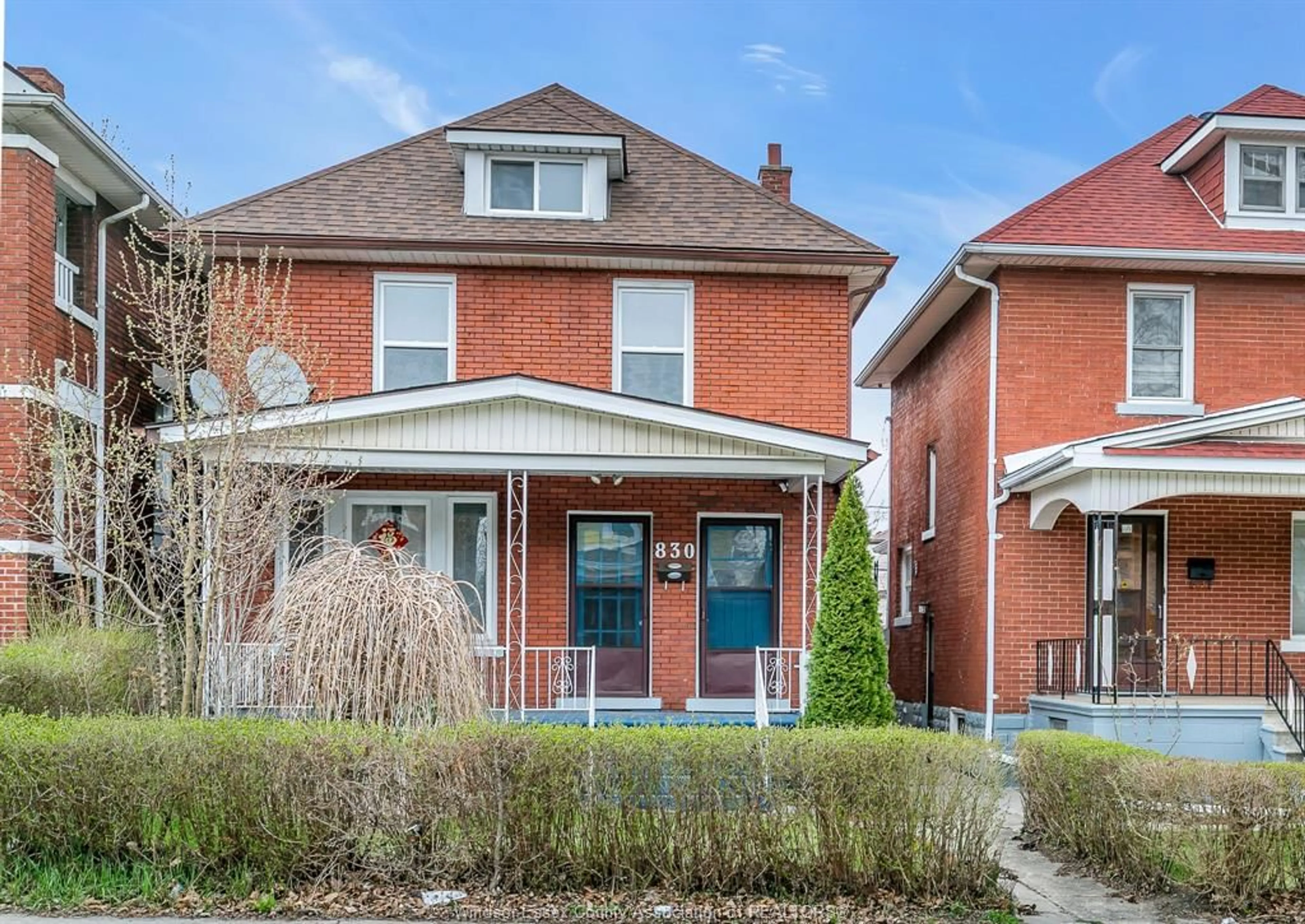 Home with brick exterior material, street for 830 BRUCE, Windsor Ontario N9A 4X4