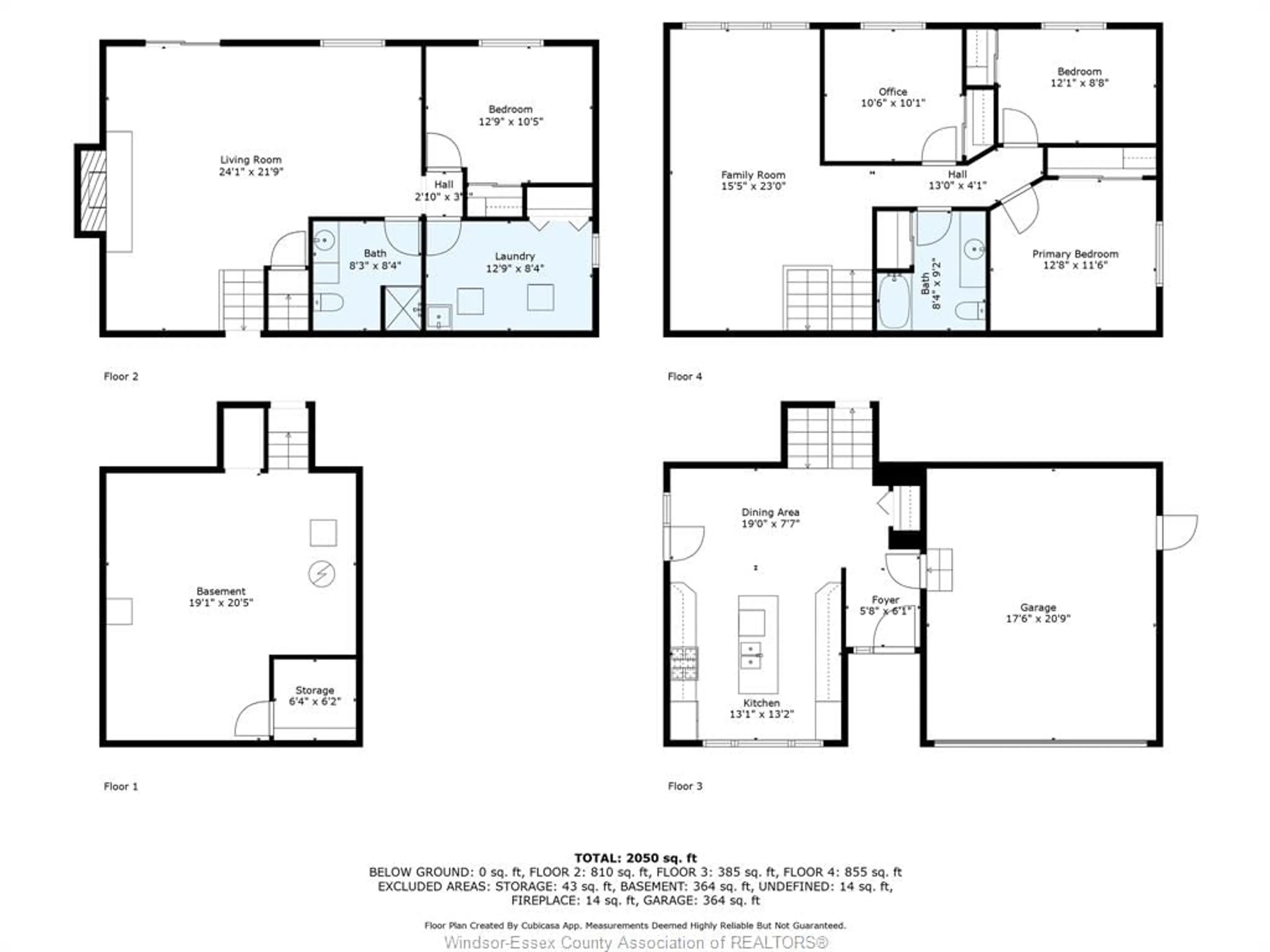 Floor plan for 13349 ST. THOMAS, Tecumseh Ontario N8N 3K6