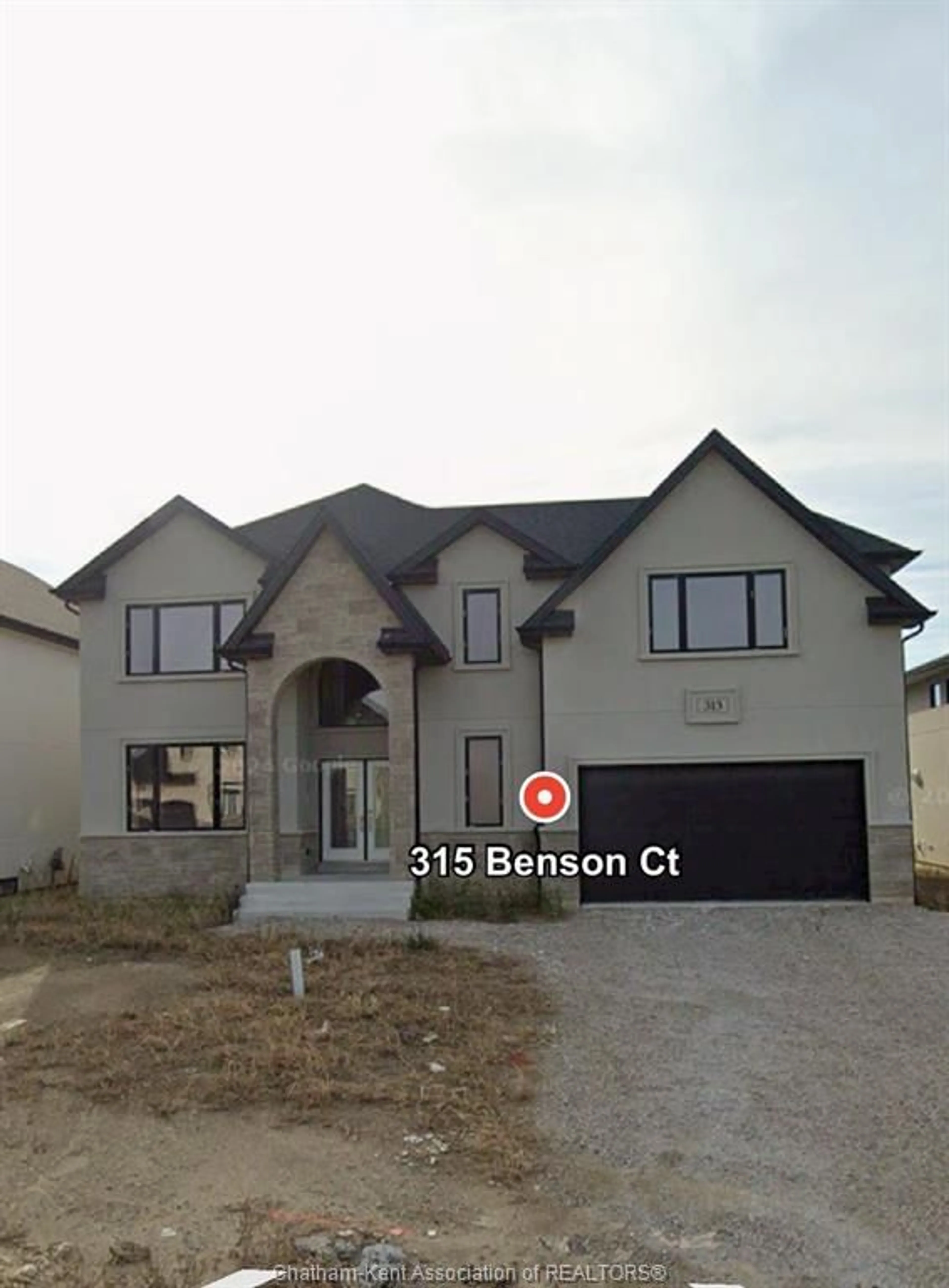 Home with brick exterior material, street for 315 Benson Crt, Amherstburg Ontario N9V 0G7