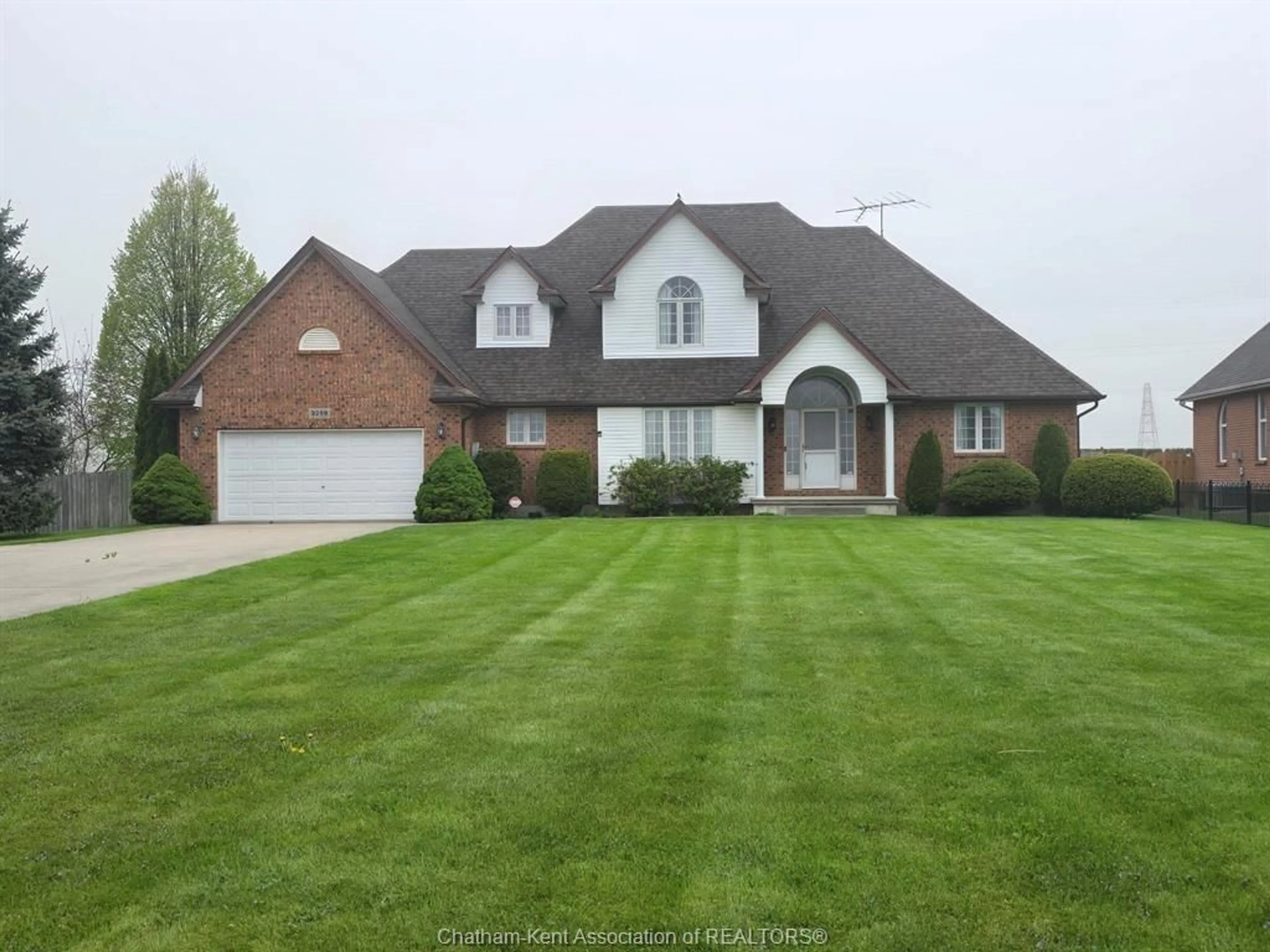 Home with brick exterior material, street for 9289 FAIRVIEW Line, Chatham Ontario N7M 5J4