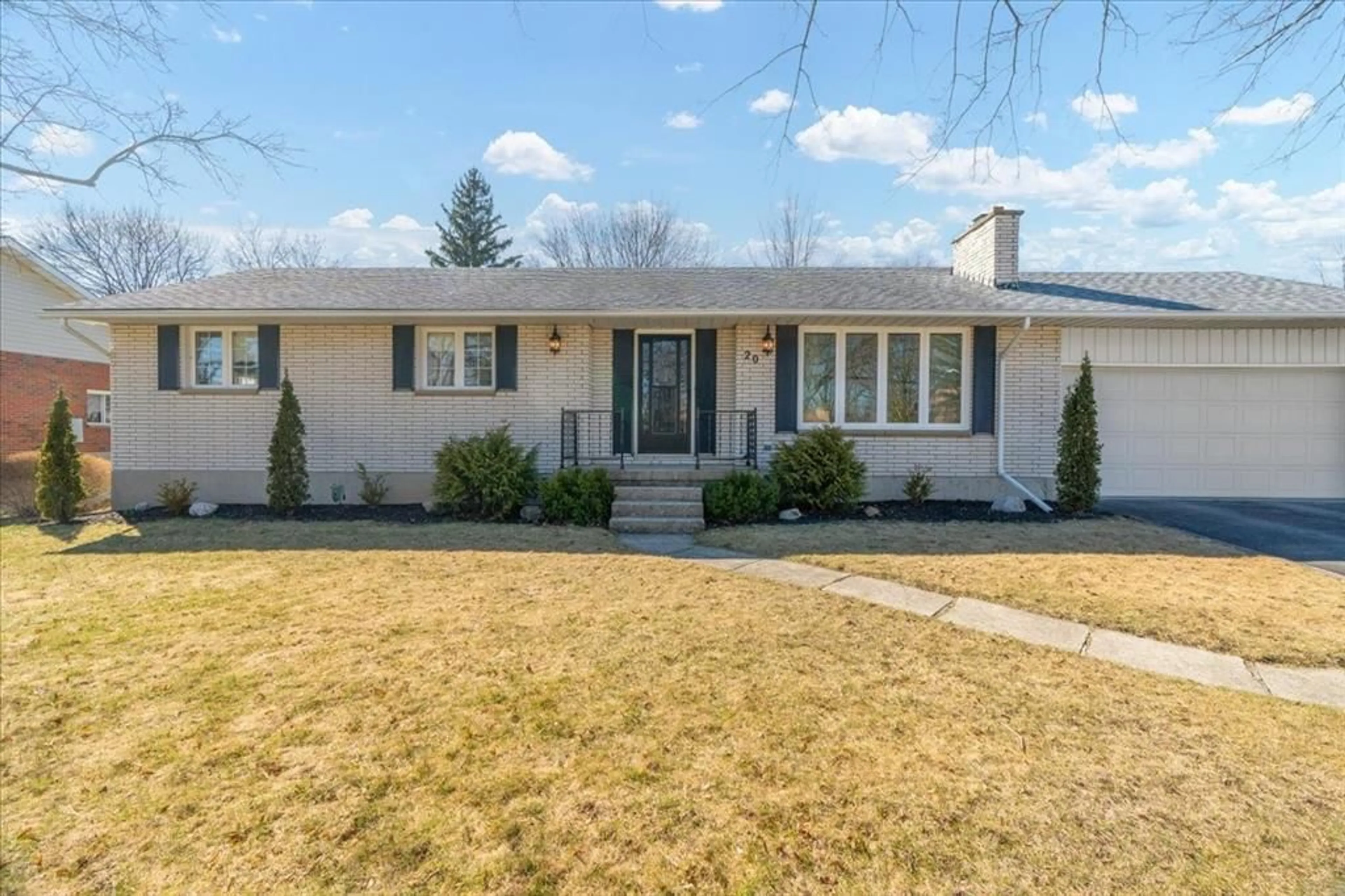 Home with vinyl exterior material, street for 20 PARK Lane, Lambton Shores Ontario N0N 1J0