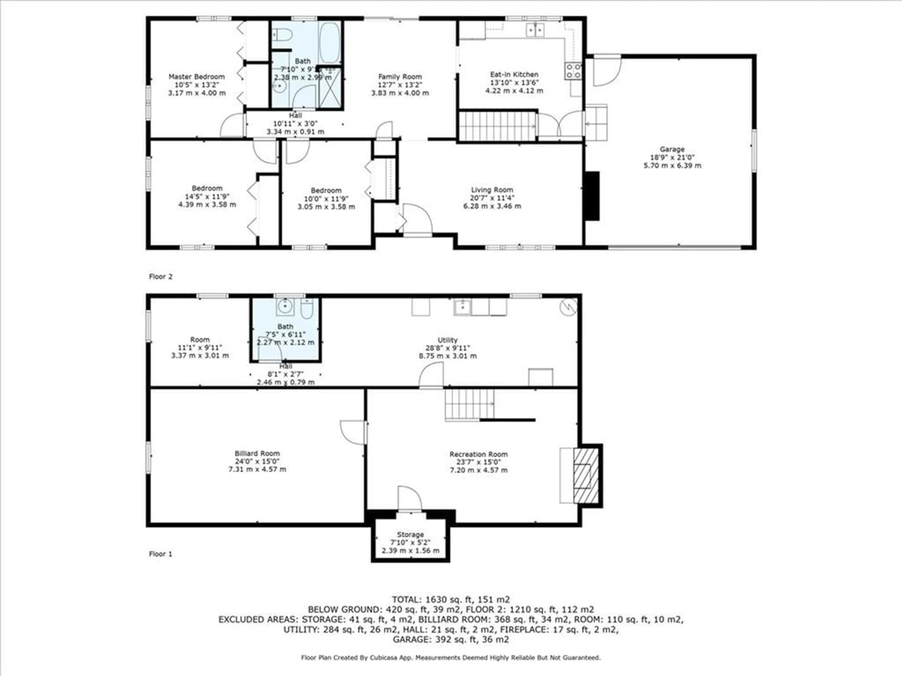 Floor plan for 20 PARK Lane, Lambton Shores Ontario N0N 1J0