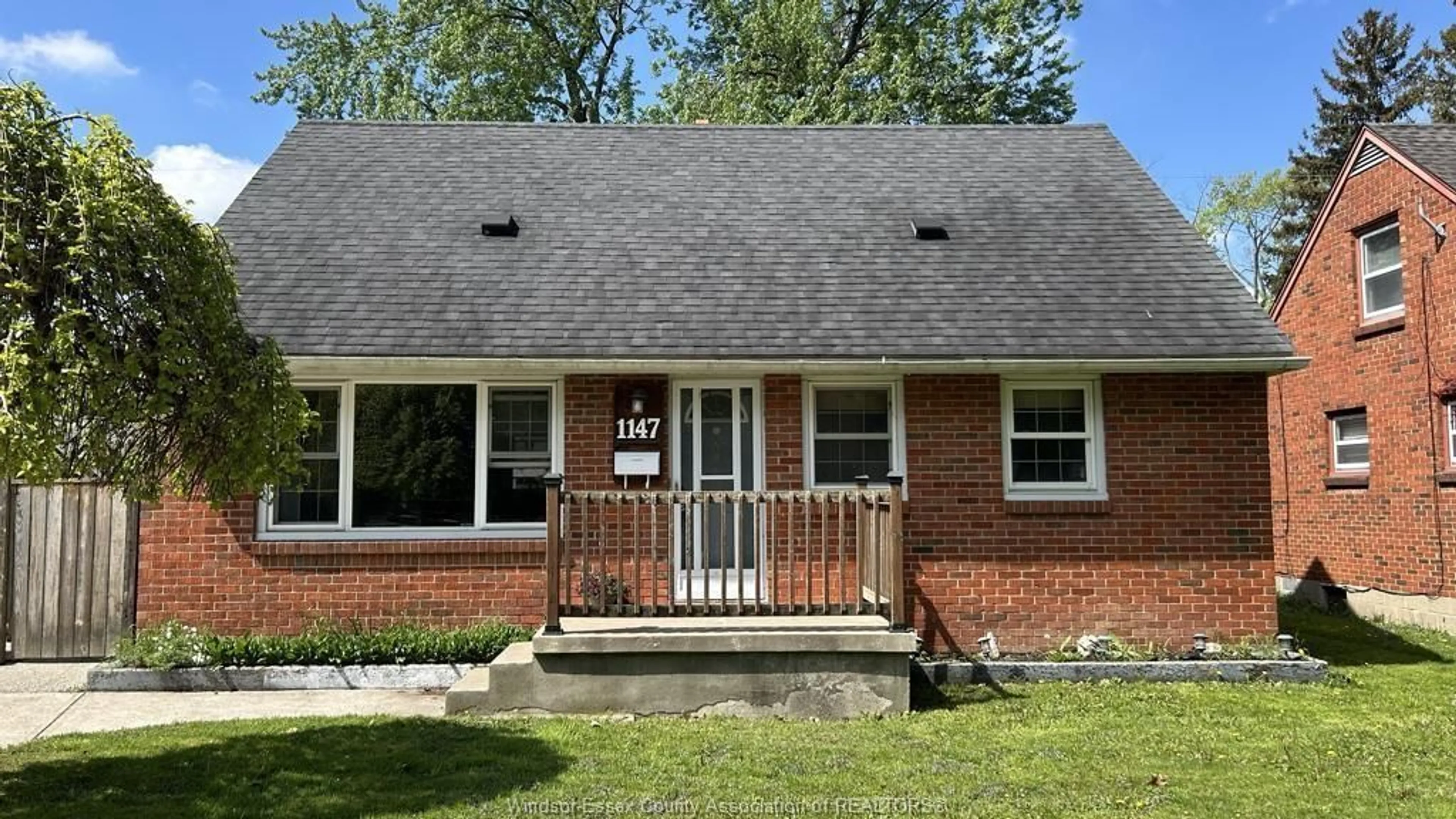 Home with brick exterior material, street for 1147 REEDMERE, Windsor Ontario N8R 2M2