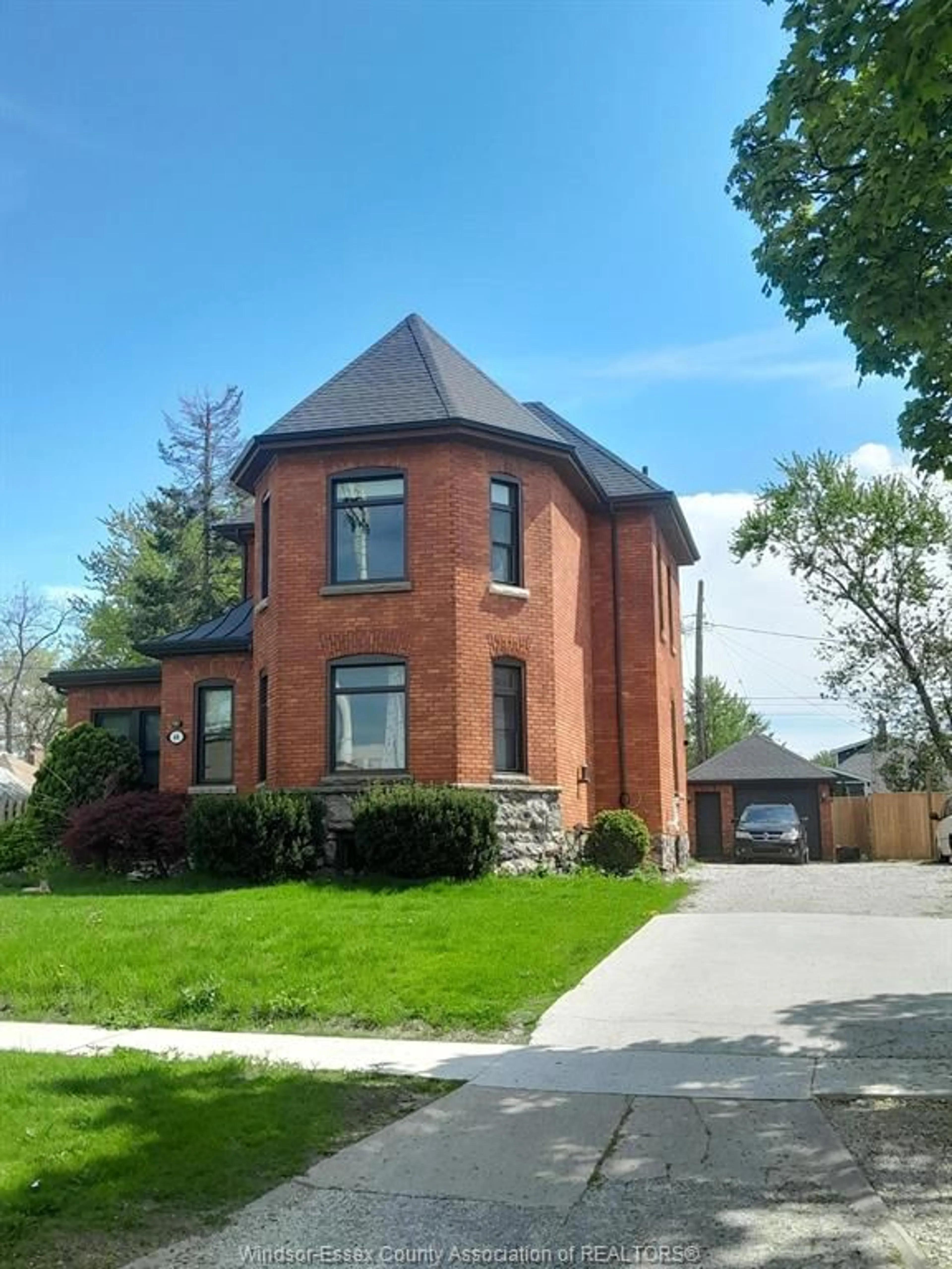 Home with brick exterior material, street for 48 Clark, Leamington Ontario N8H 1E7