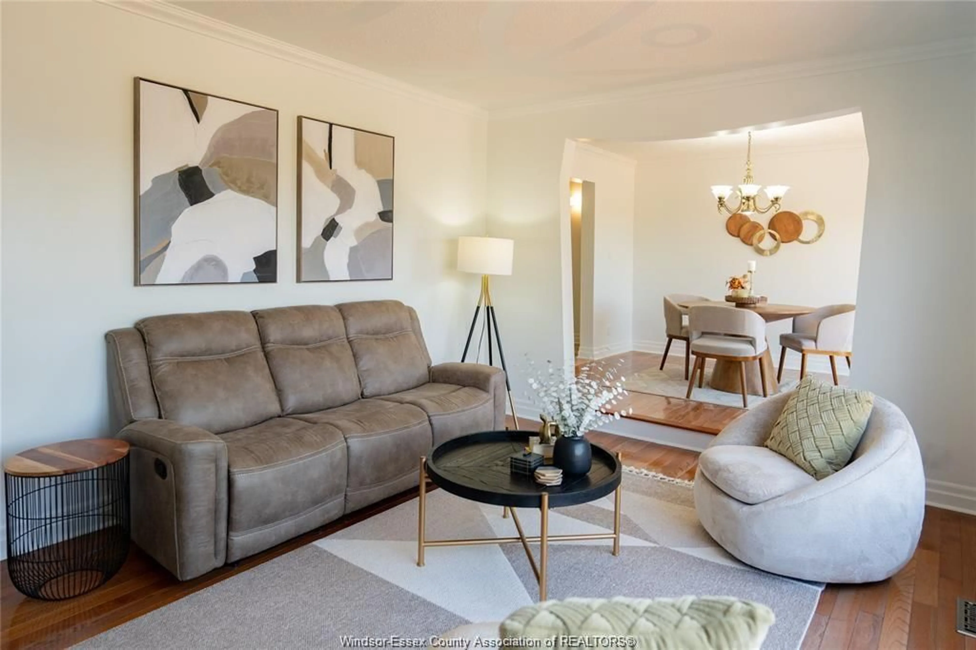 Living room with furniture, unknown for 3039 California Ave, Windsor Ontario N9E 3K5