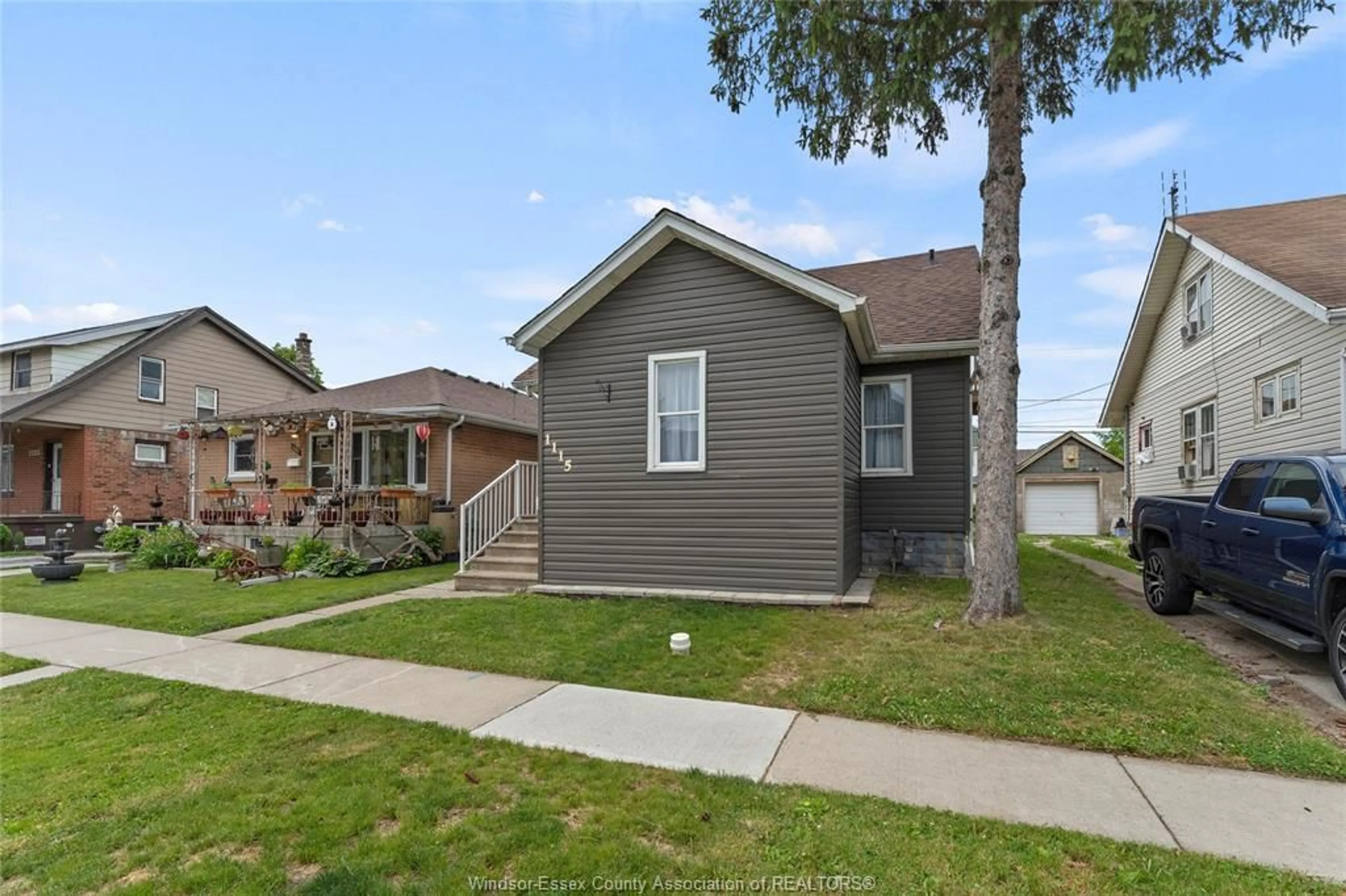 Home with brick exterior material, street for 1115 HIGHLAND Ave, Windsor Ontario N9A 1R6