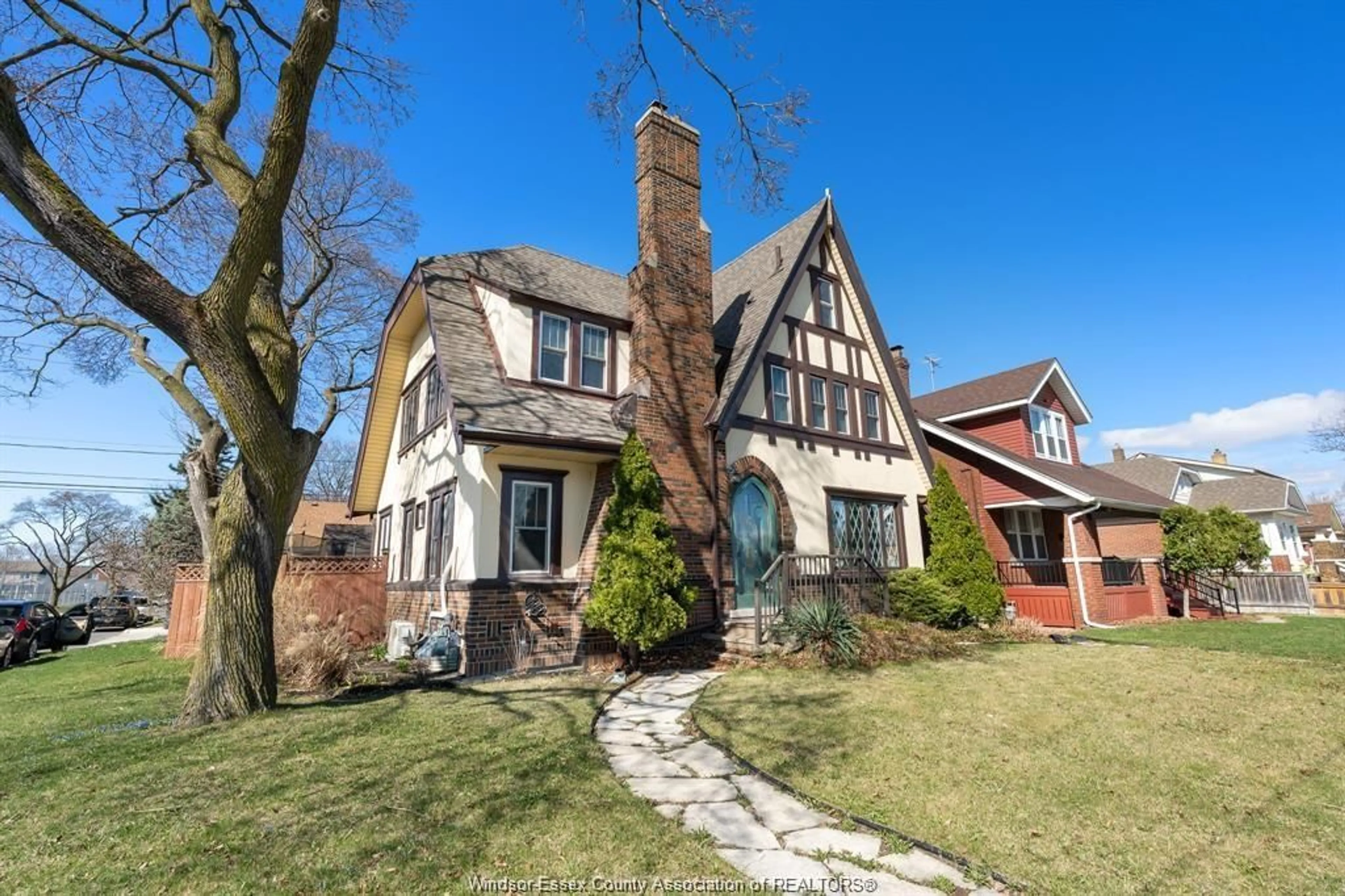 Home with brick exterior material, street for 2195 KILDARE, Windsor Ontario N8W 2W9