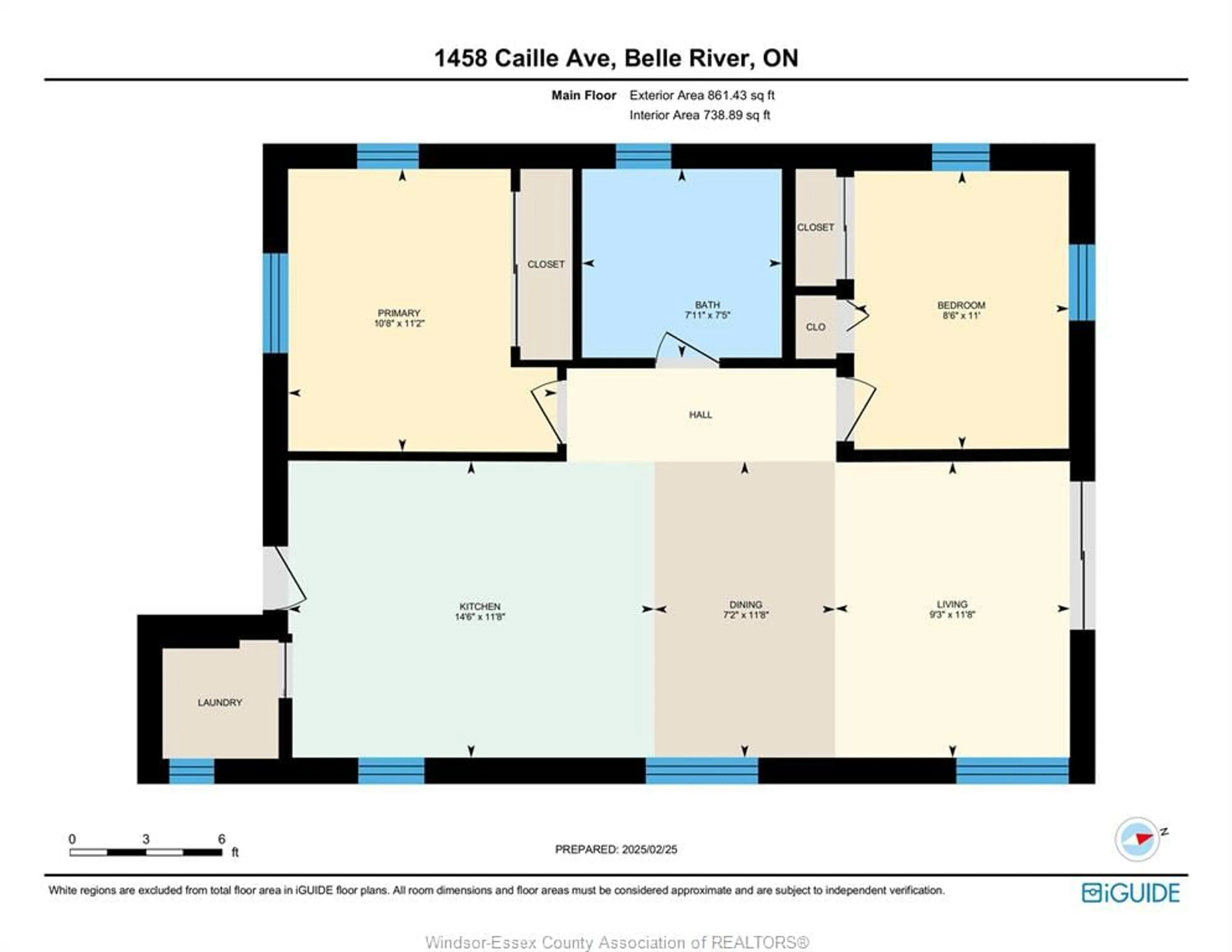 Floor plan for 1458 CAILLE Ave, Lakeshore Ontario N8L 0J2