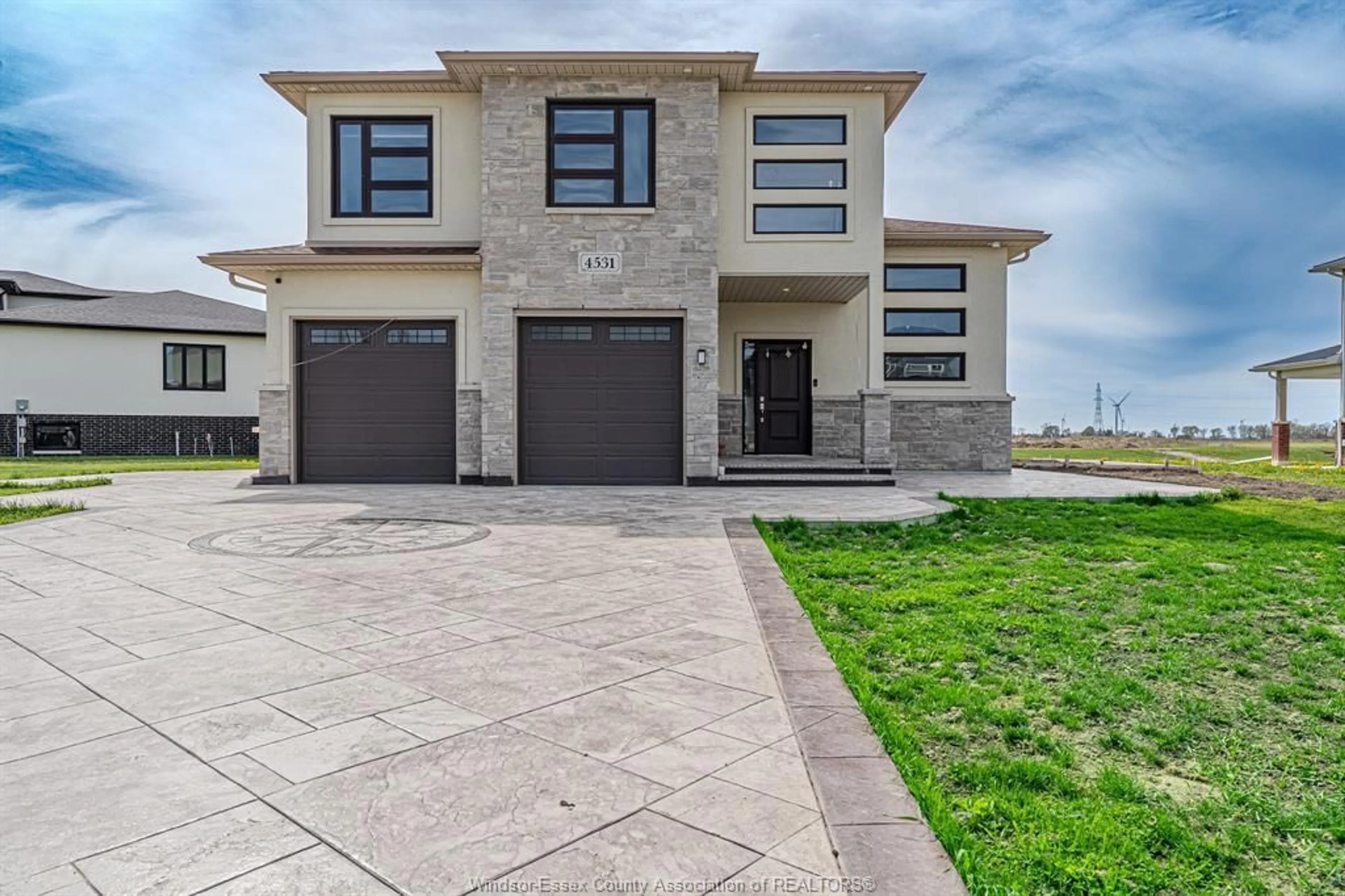 Home with brick exterior material, street for 4531 ANDERSON AVENUE, Comber Ontario N9G 1J0