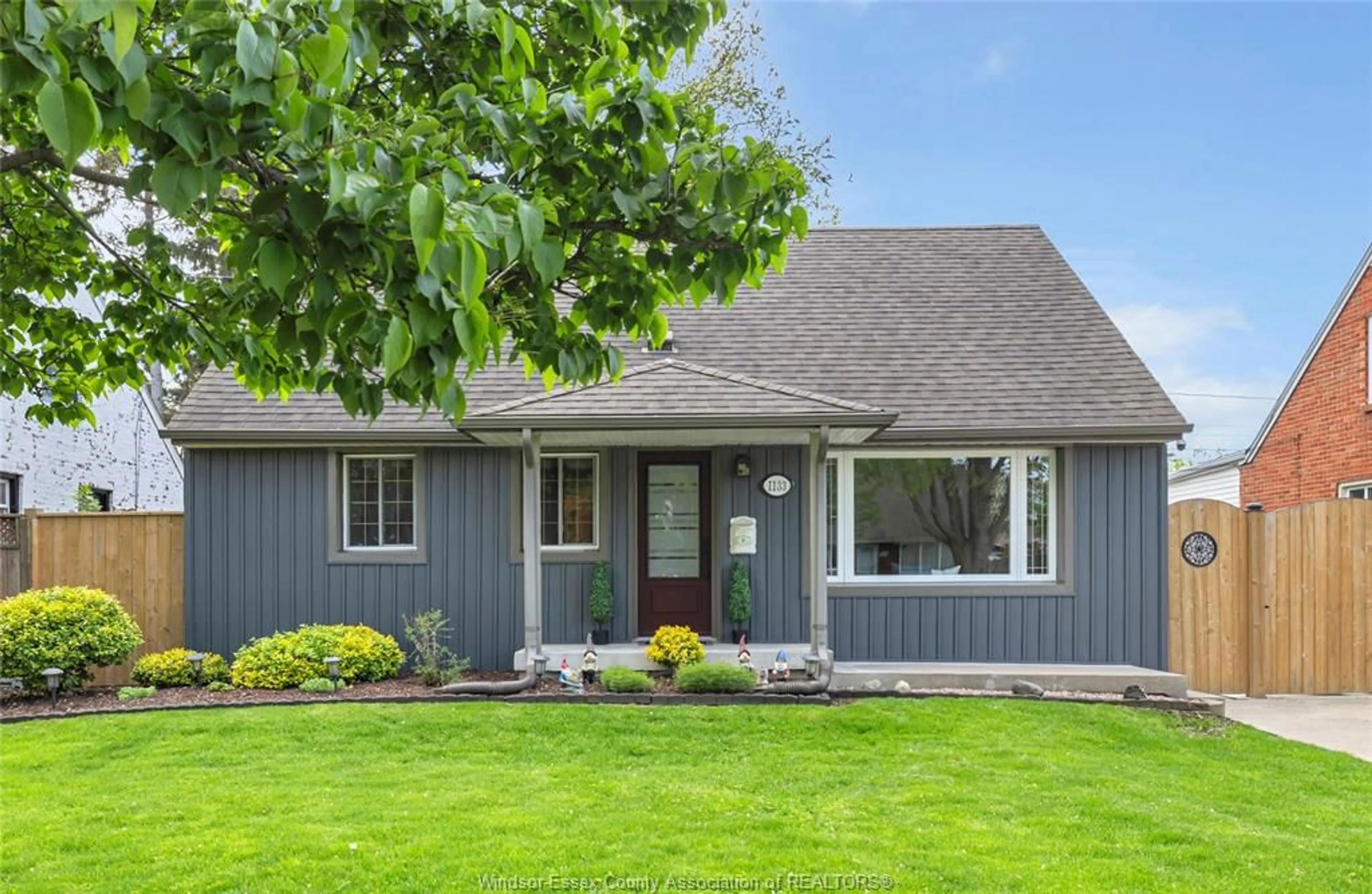 Home with vinyl exterior material, street for 1133 Reedmere Ave., Windsor Ontario N8S 2M2