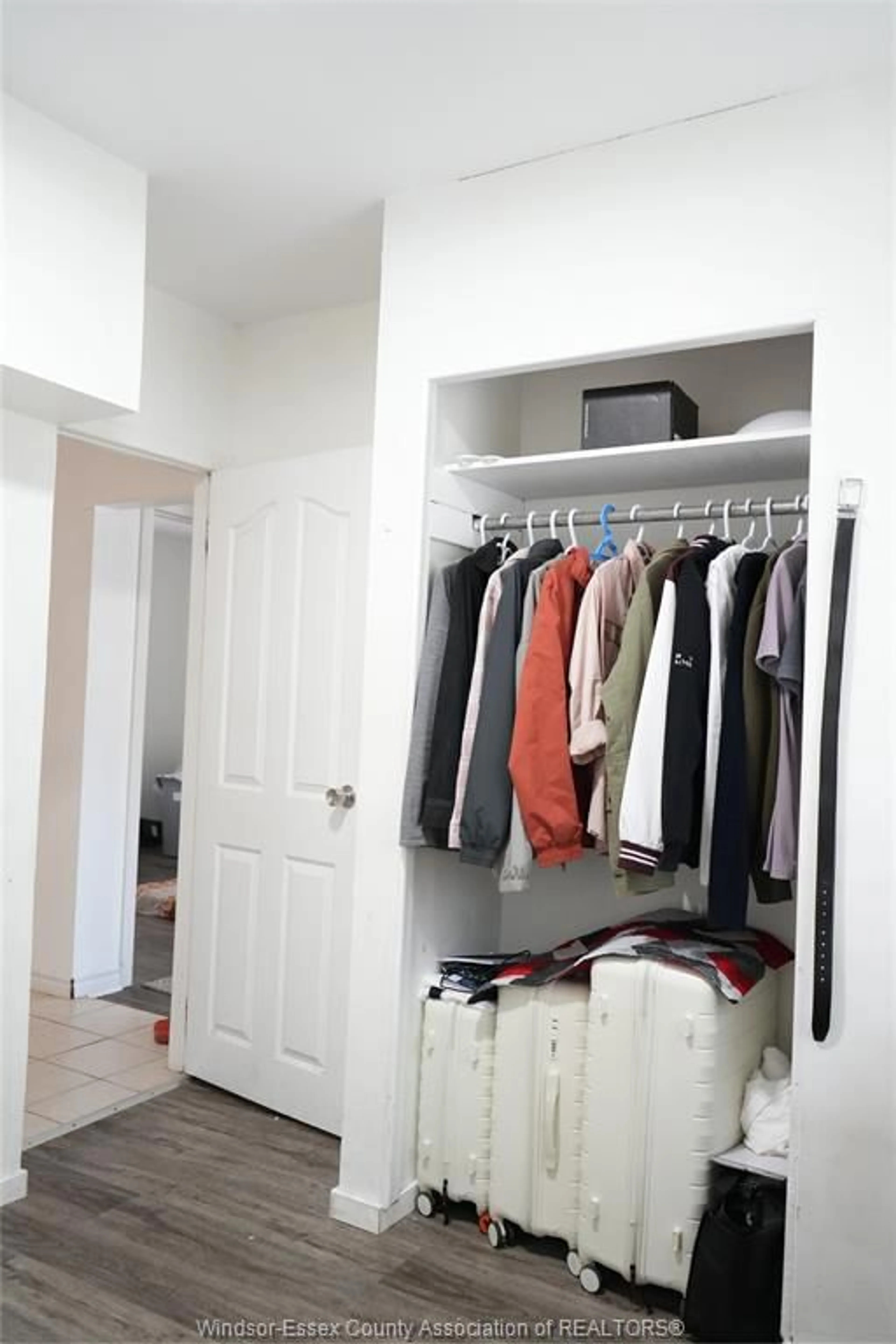 Storage room or clothes room or walk-in closet for 382 Langlois Ave, Windsor Ontario N9A 2G1