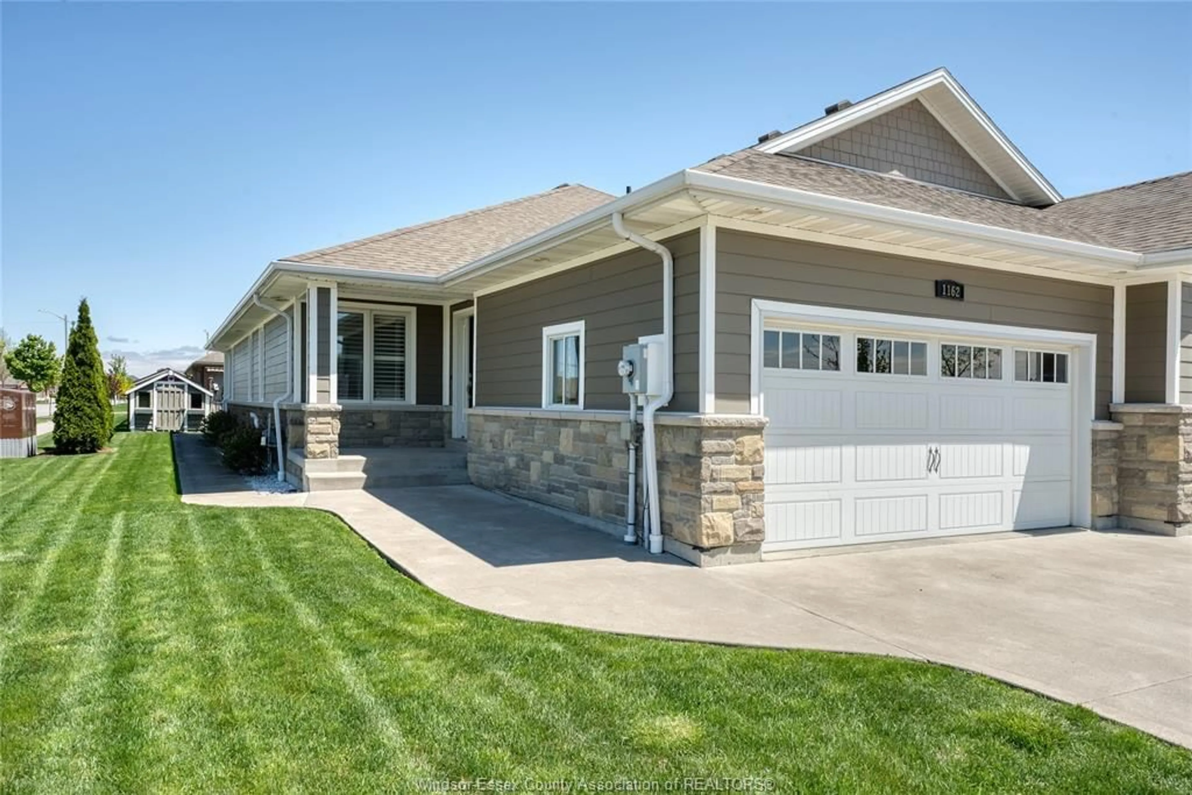 Home with vinyl exterior material, street for 1162 ALLIANCE, LaSalle Ontario N9H 0C3