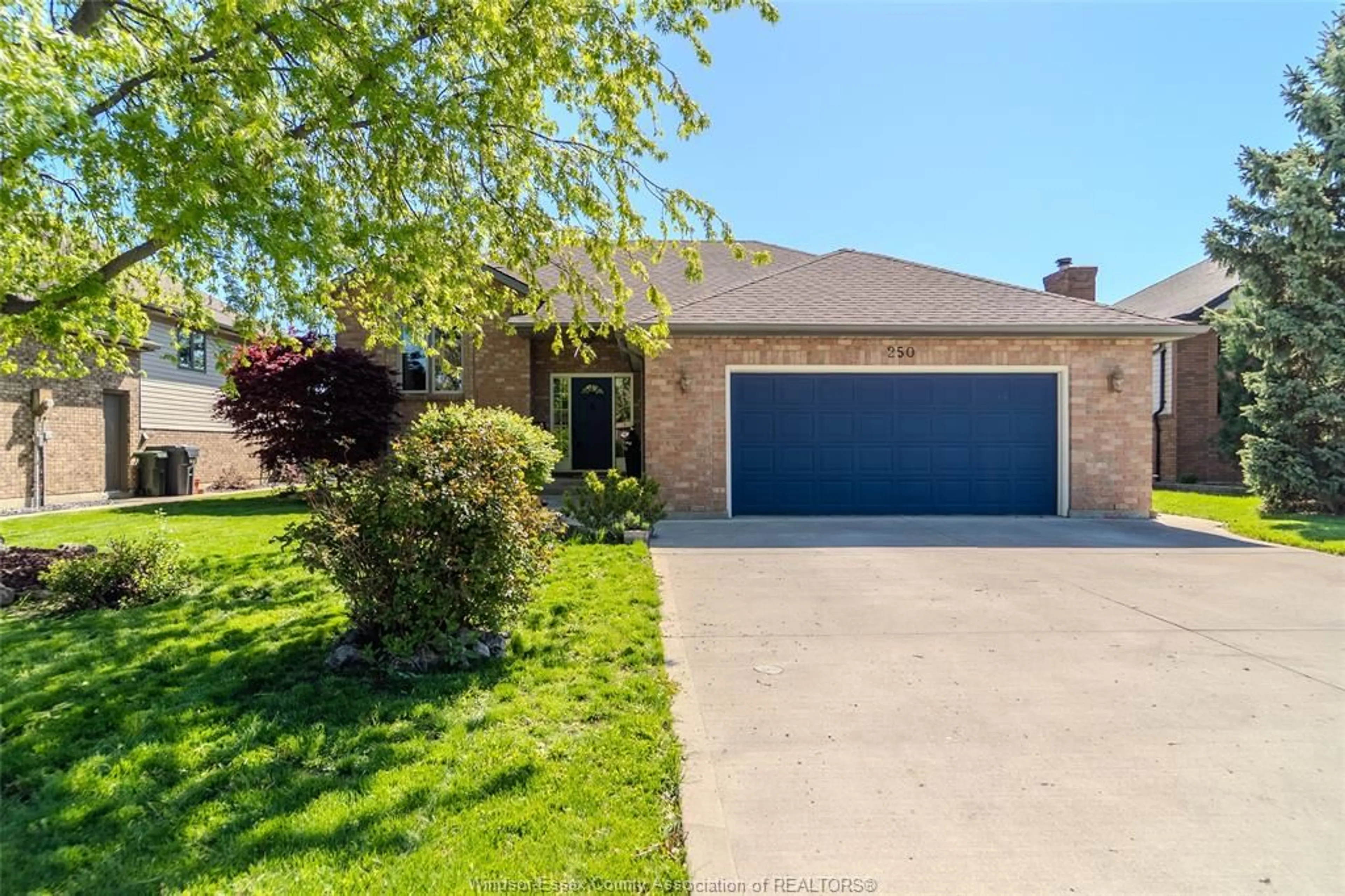 Home with brick exterior material, street for 250 Redwood Cres, Lakeshore Ontario N9L 1E1