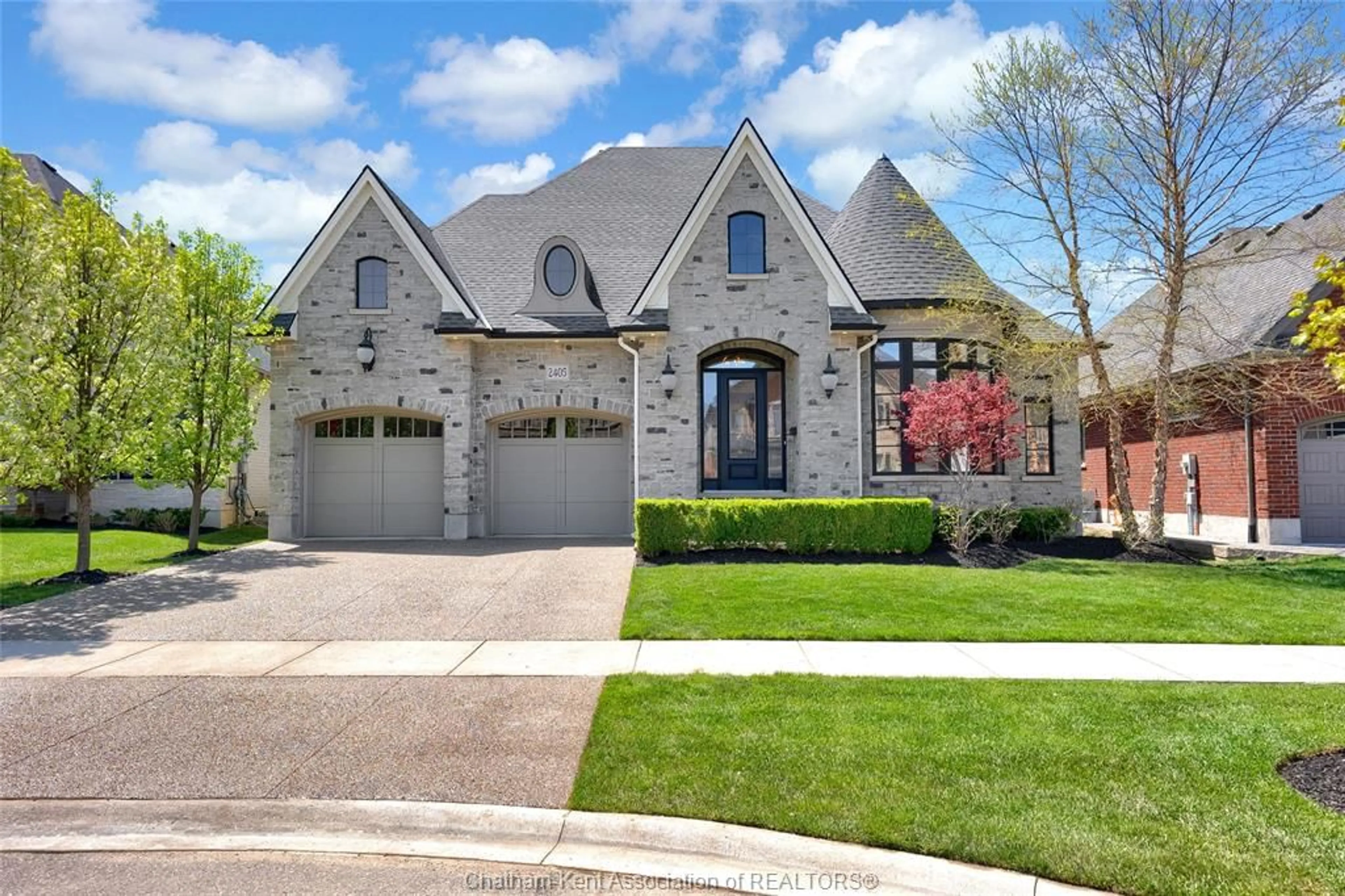 Home with brick exterior material, street for 2405 Meadowlands Way, London Ontario N6G 5L8