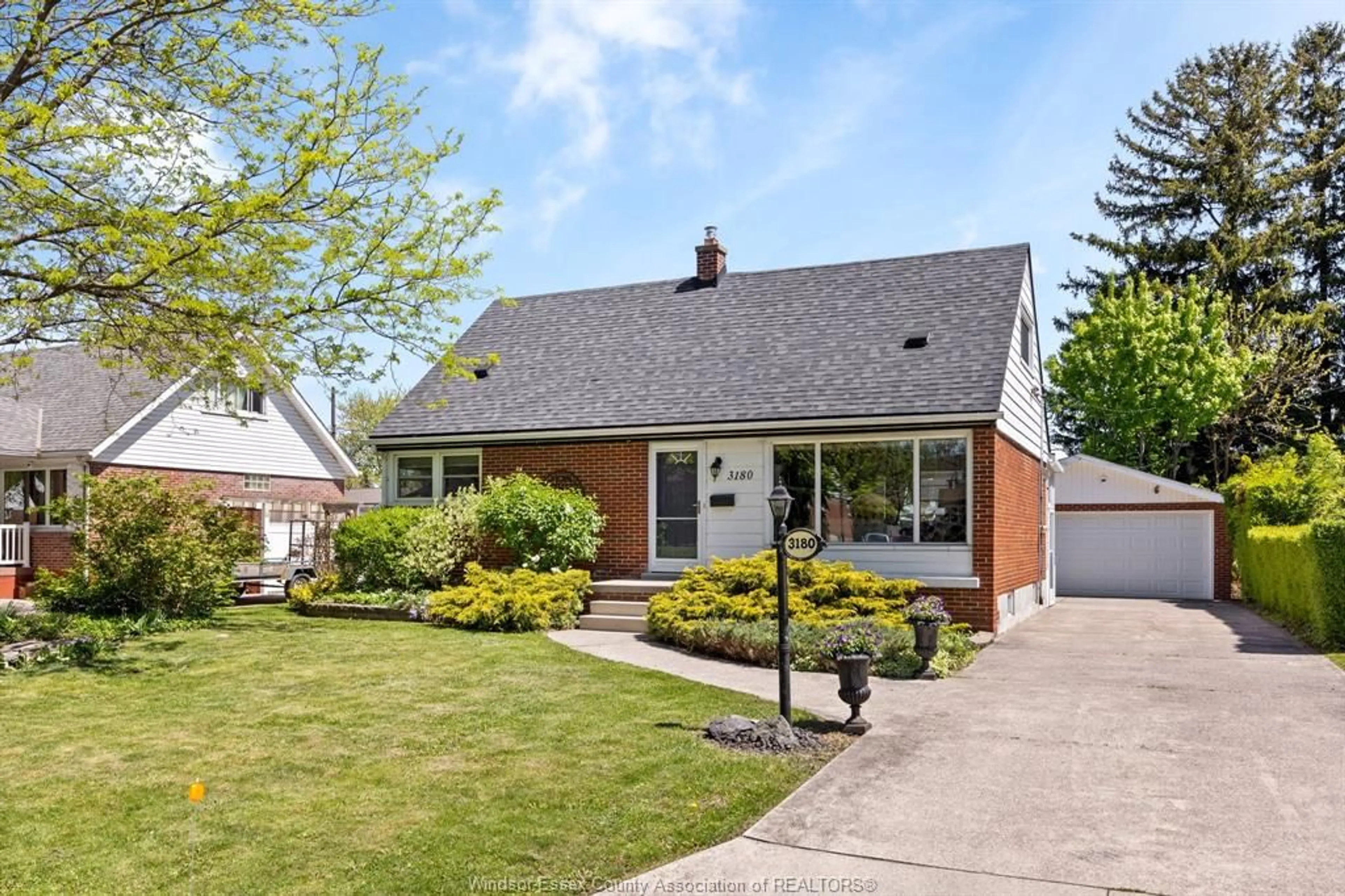 Home with brick exterior material, street for 3180 ACADEMY Dr, Windsor Ontario N9E 2H4