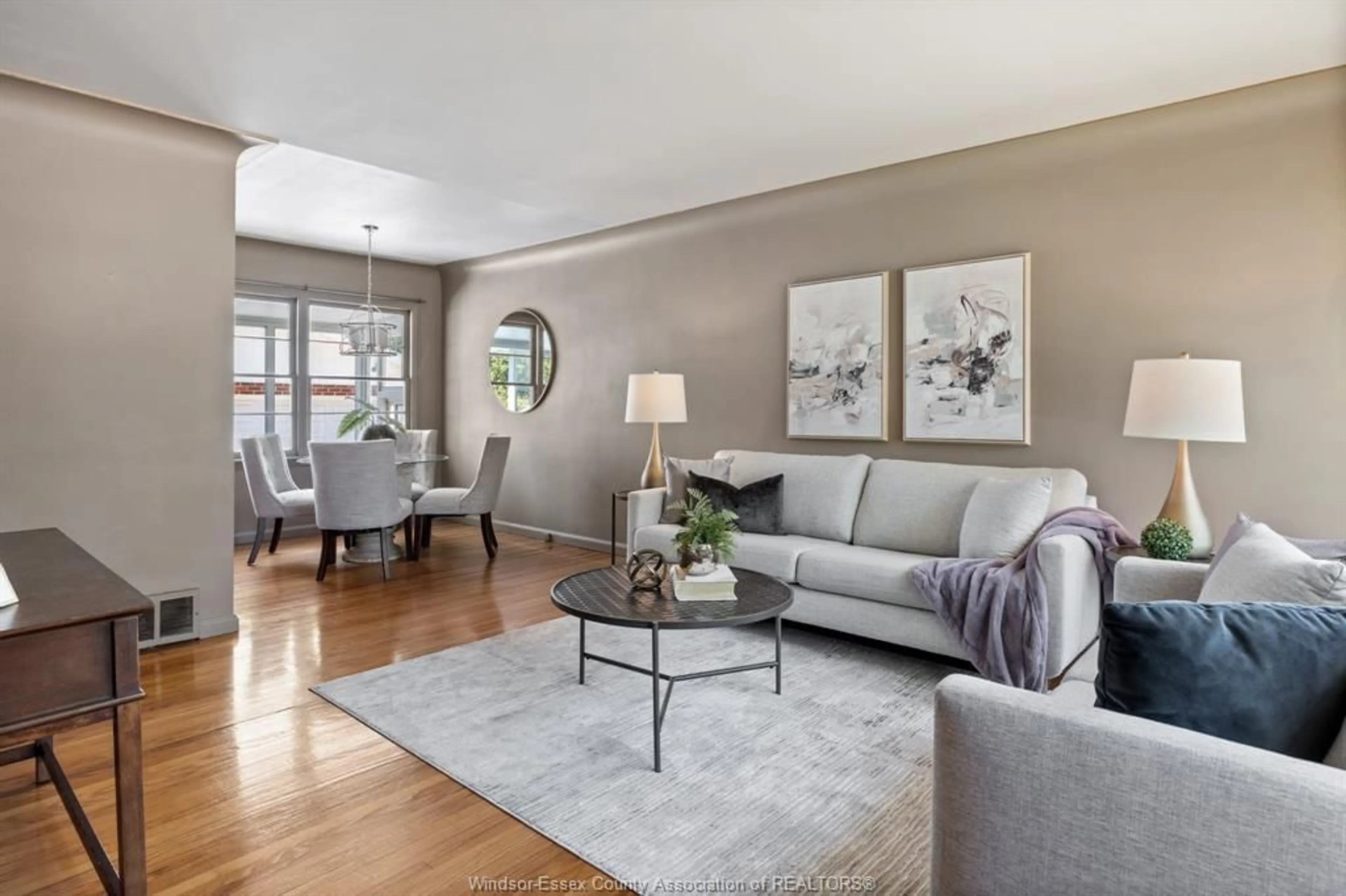 Living room with furniture, unknown for 3180 ACADEMY Dr, Windsor Ontario N9E 2H4