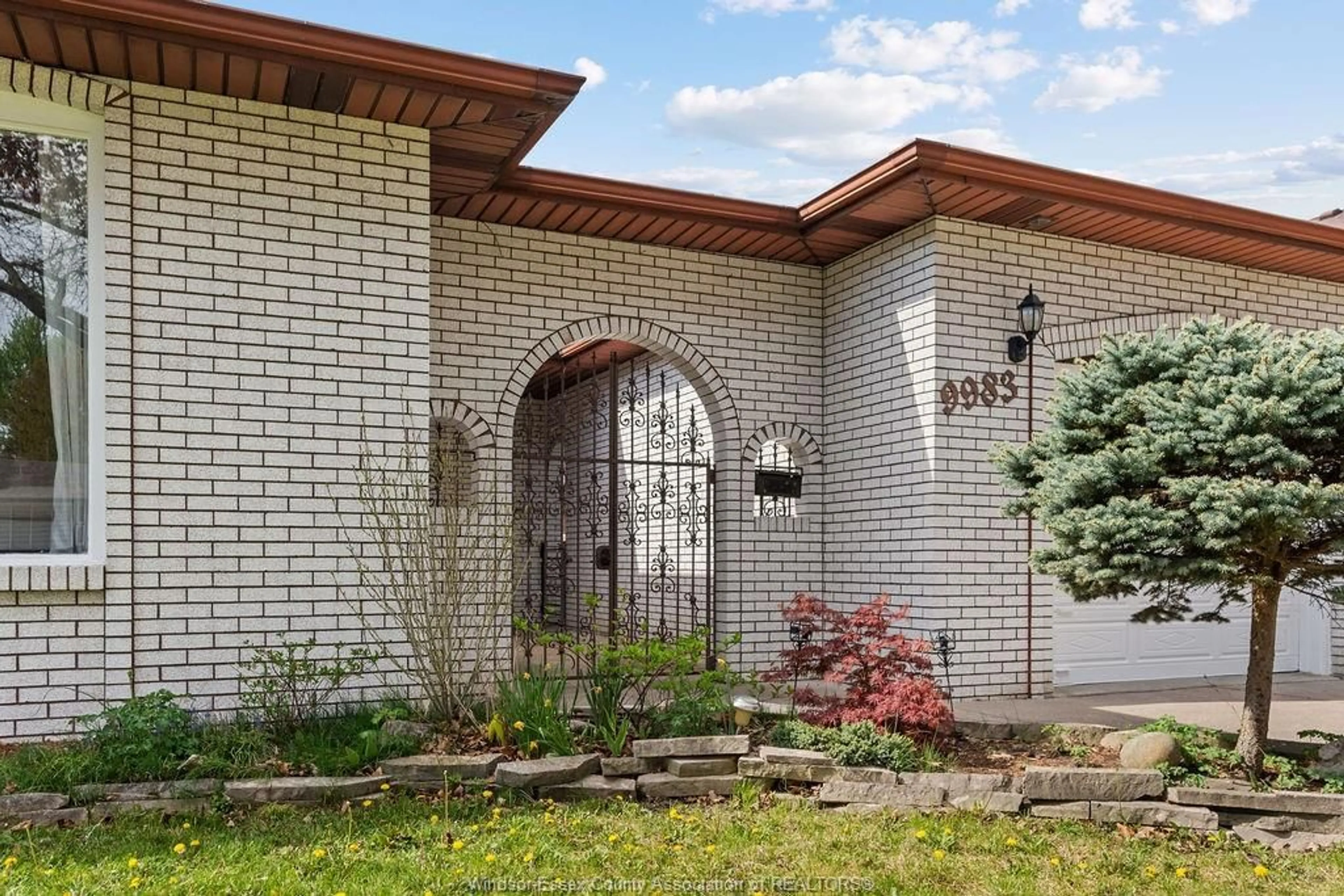 Home with brick exterior material, street for 9983 KENWOOD Cres, Windsor Ontario N8R 1H4