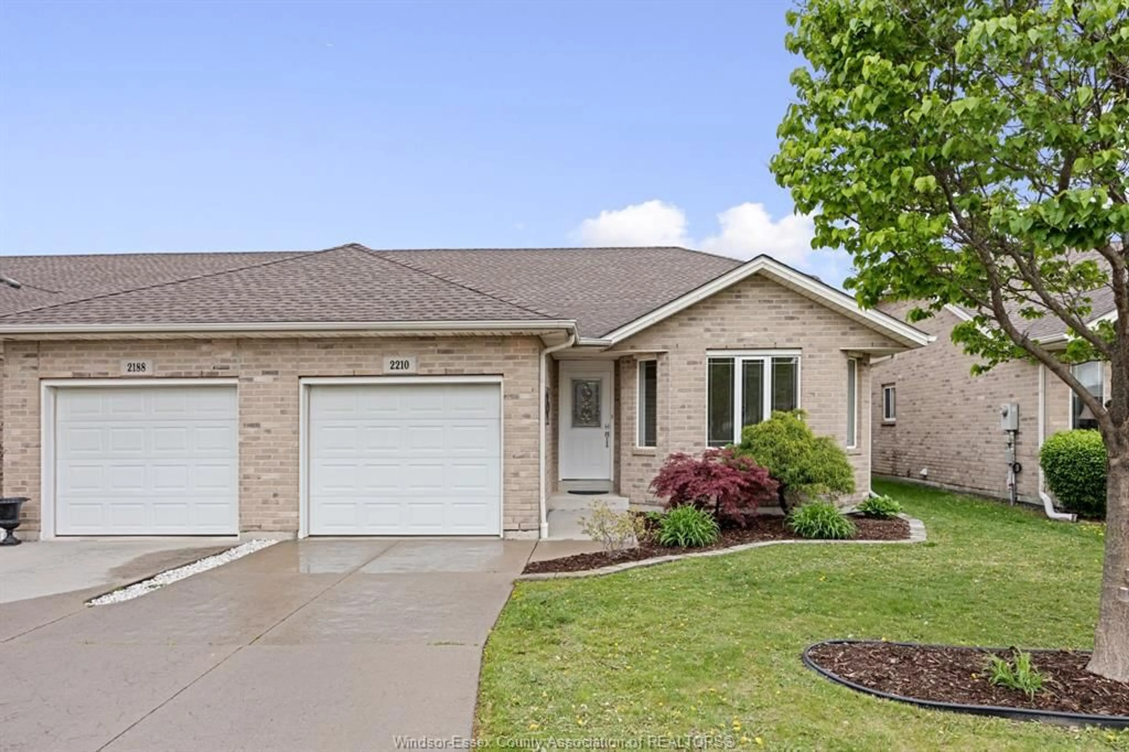 Home with brick exterior material, street for 2210 CLOVER, Windsor Ontario N8P 1W5