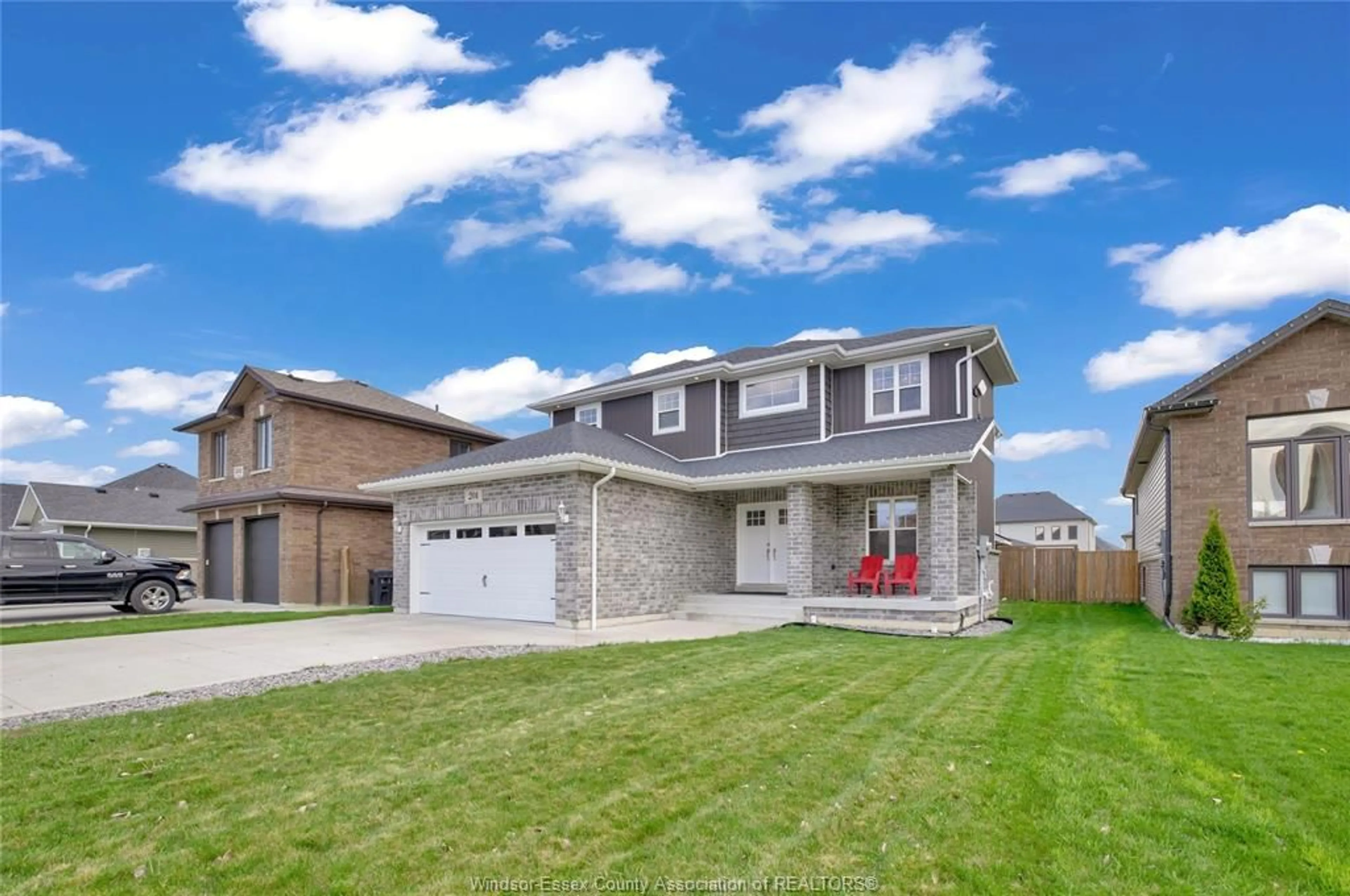 Home with brick exterior material, street for 201 SUMMER St, Belle River Ontario N0R 1A0