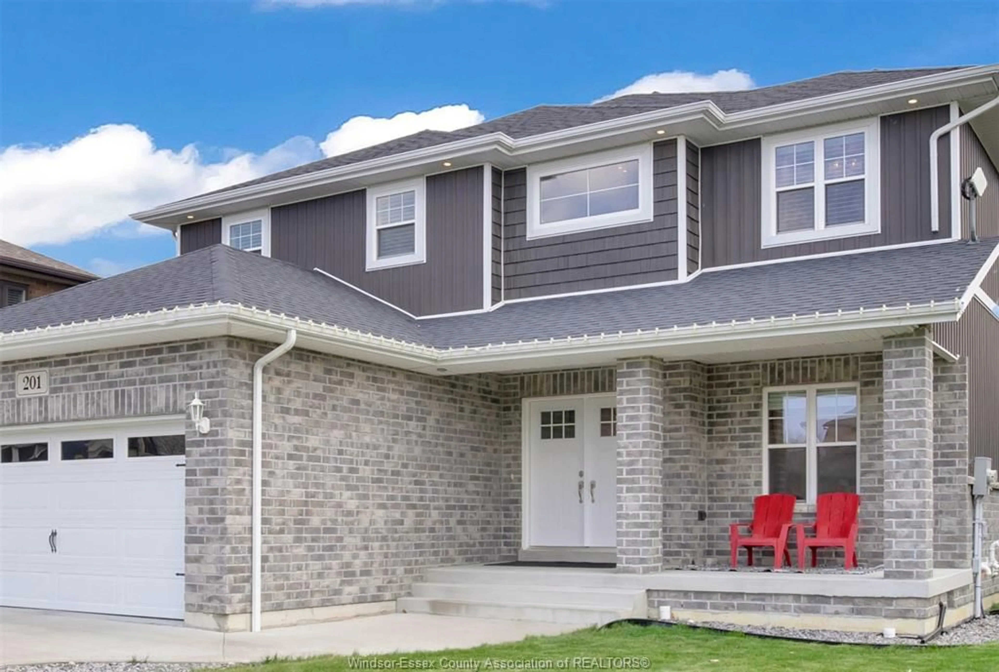 Home with brick exterior material, street for 201 SUMMER St, Belle River Ontario N0R 1A0