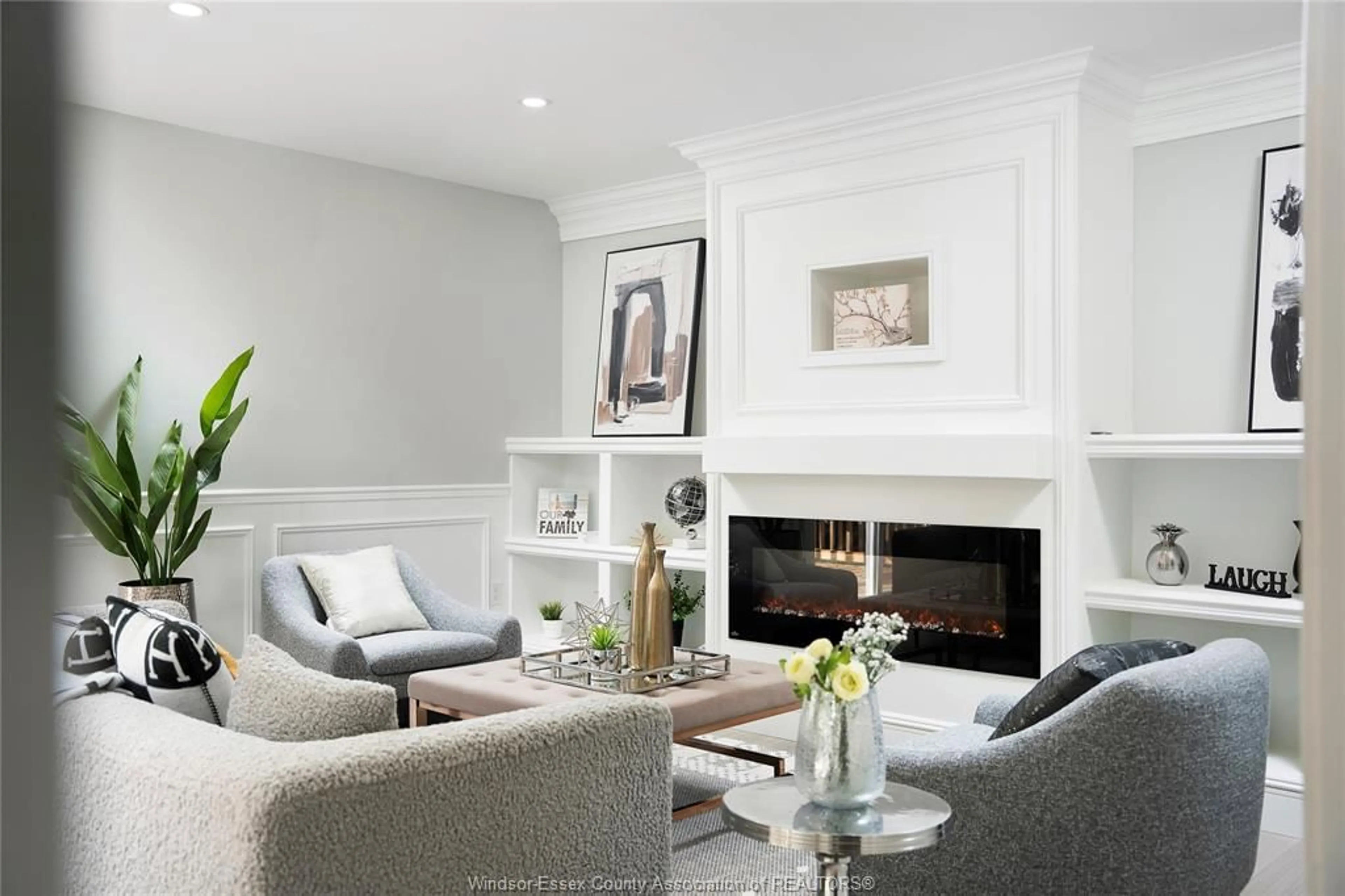 Living room with furniture, unknown for 3387 RANDOLPH Ave, Windsor Ontario N9E 3E8