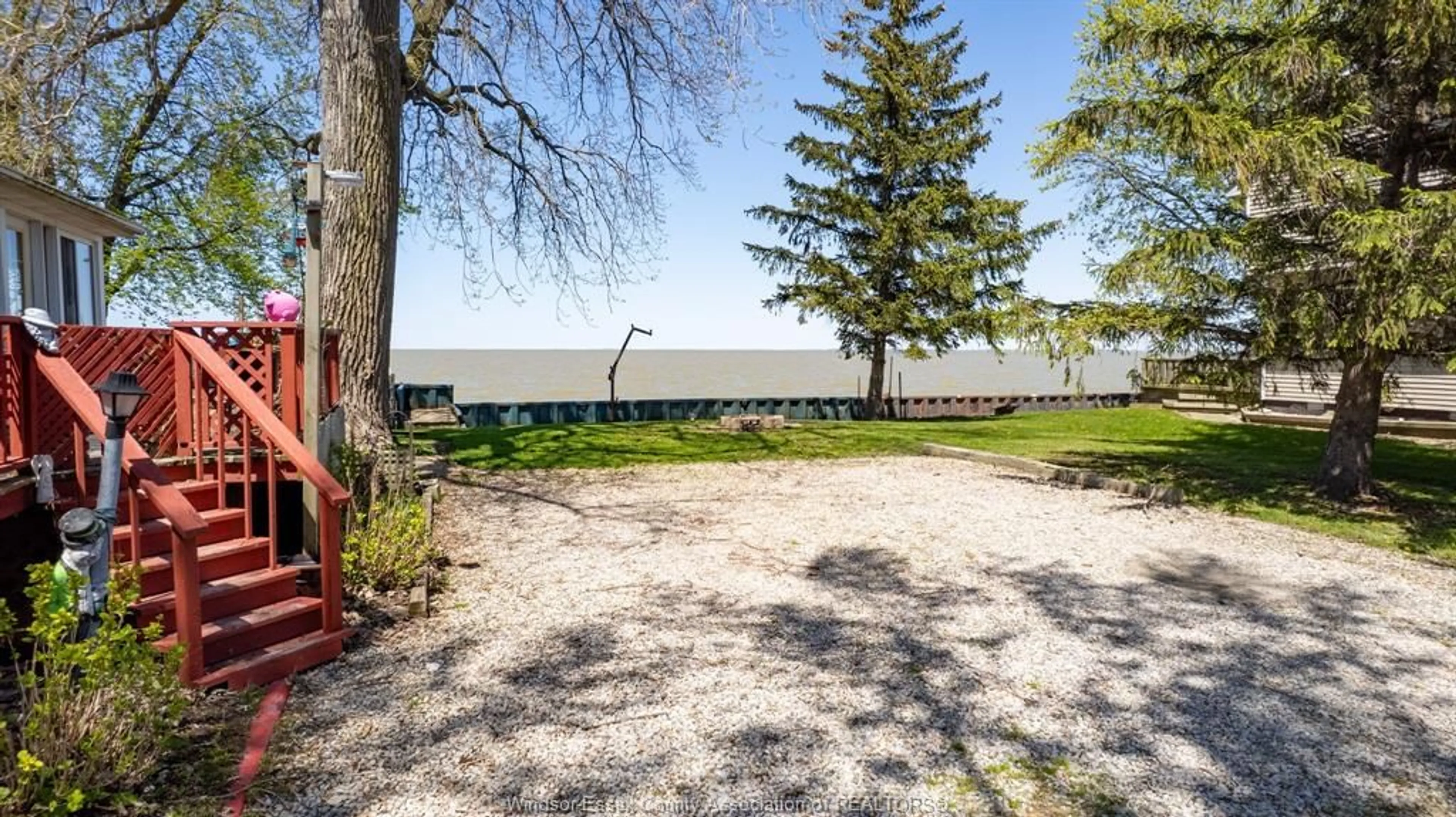 Patio, water/lake/river/ocean view for 13980 CRYSTAL BEACH Rd, Lakeshore Ontario N0R 1N0