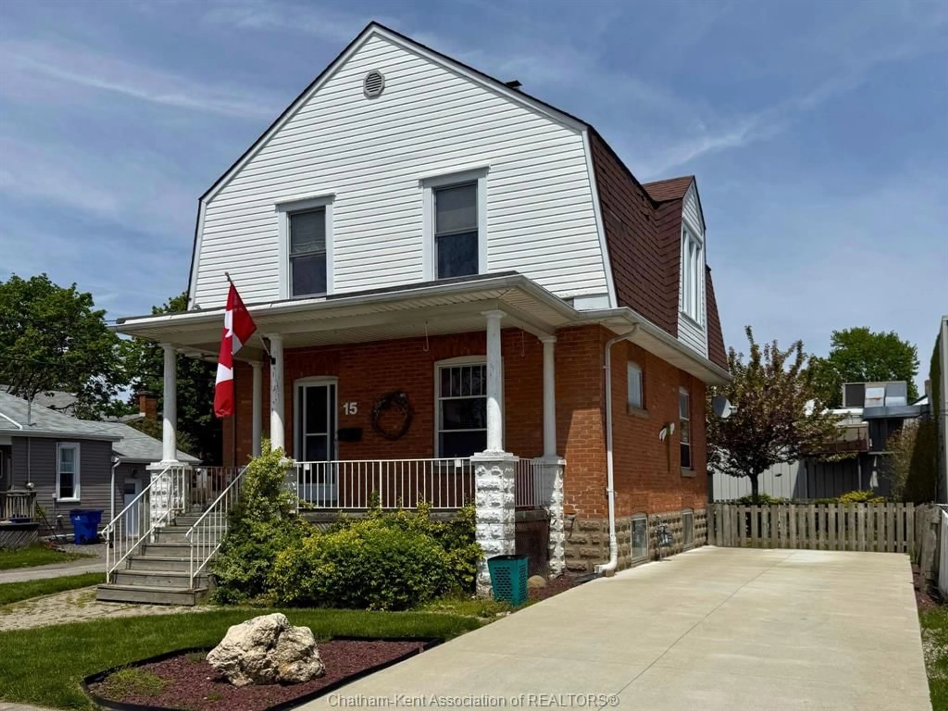 Home with brick exterior material, street for 15 Joseph St, Chatham Ontario N7L 3G4