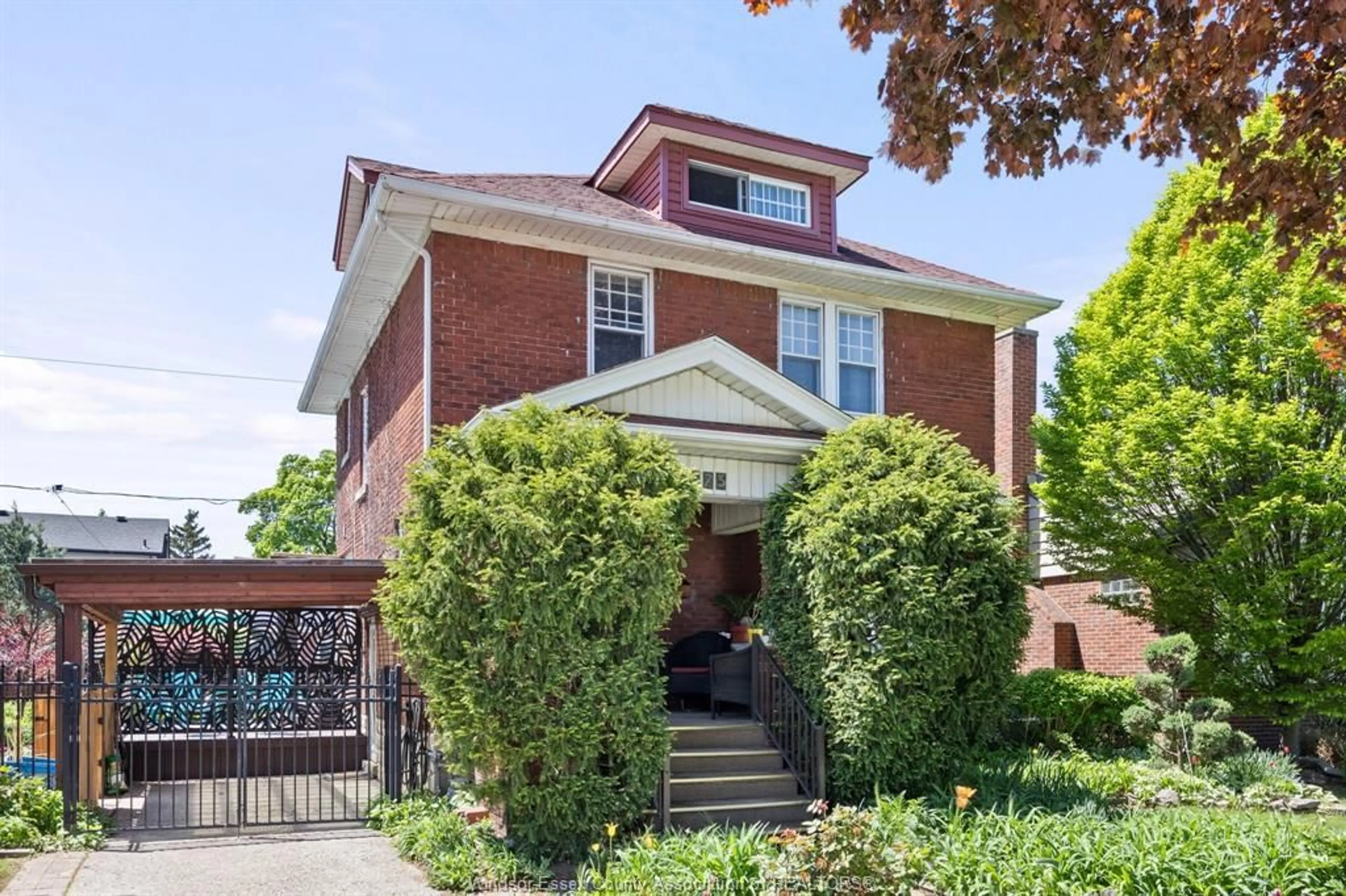 Home with brick exterior material, street for 2373 KILDARE Rd, Windsor Ontario N8W 2X6
