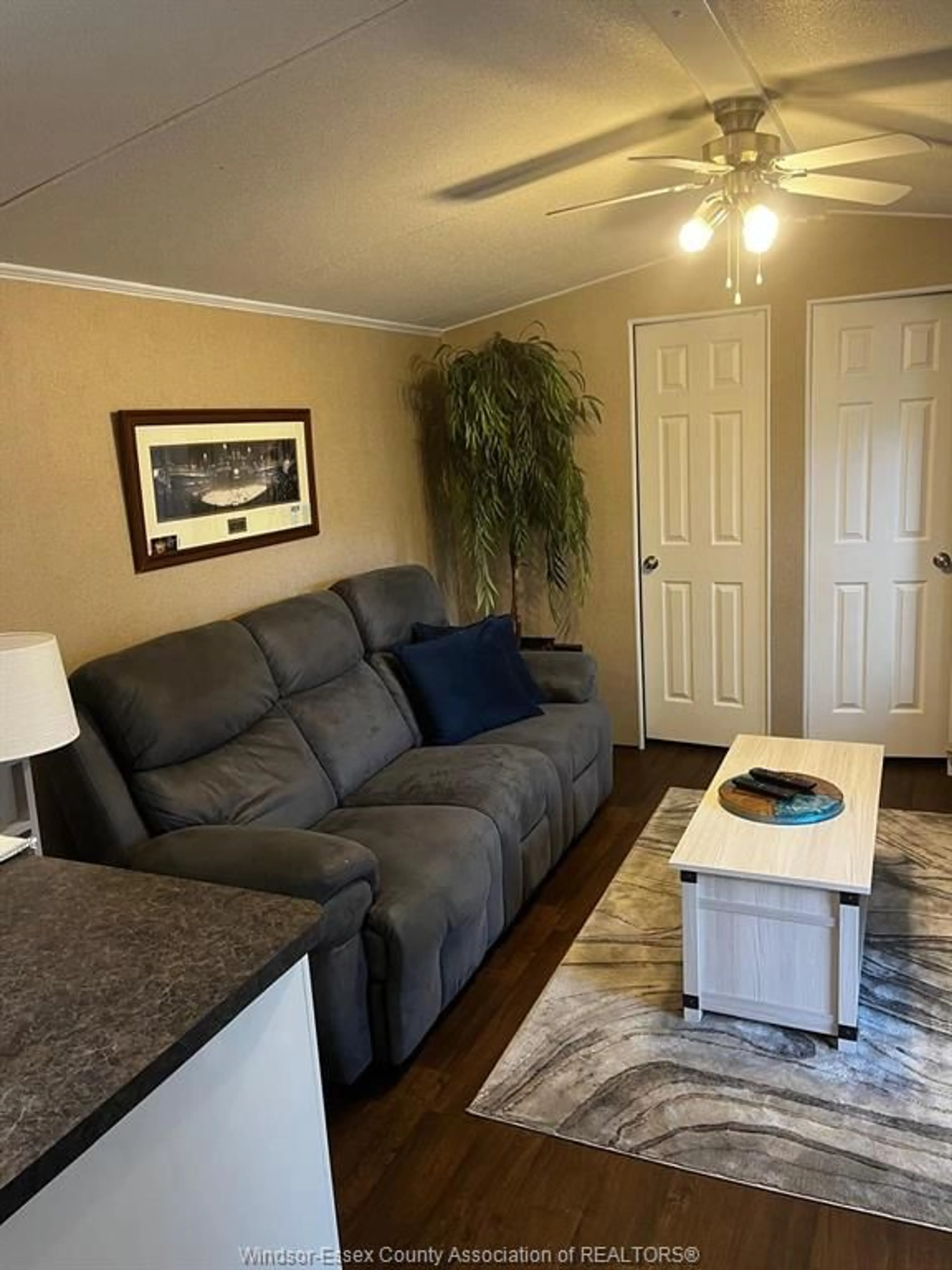 Living room with furniture, unknown for 981 COUNTY RD 2 #535, Lakeshore Ontario N8L 1B4