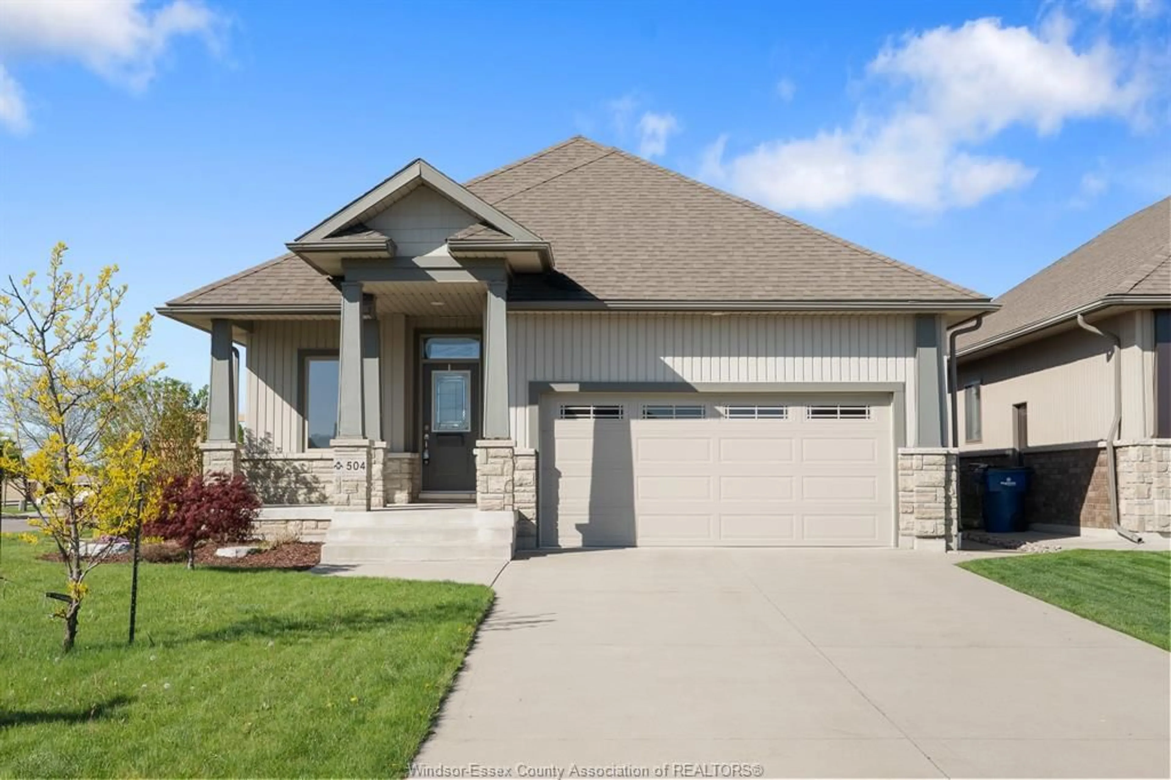 Home with brick exterior material, street for 504 EVENTIDE Pl, Chatham Ontario N7L 0G2