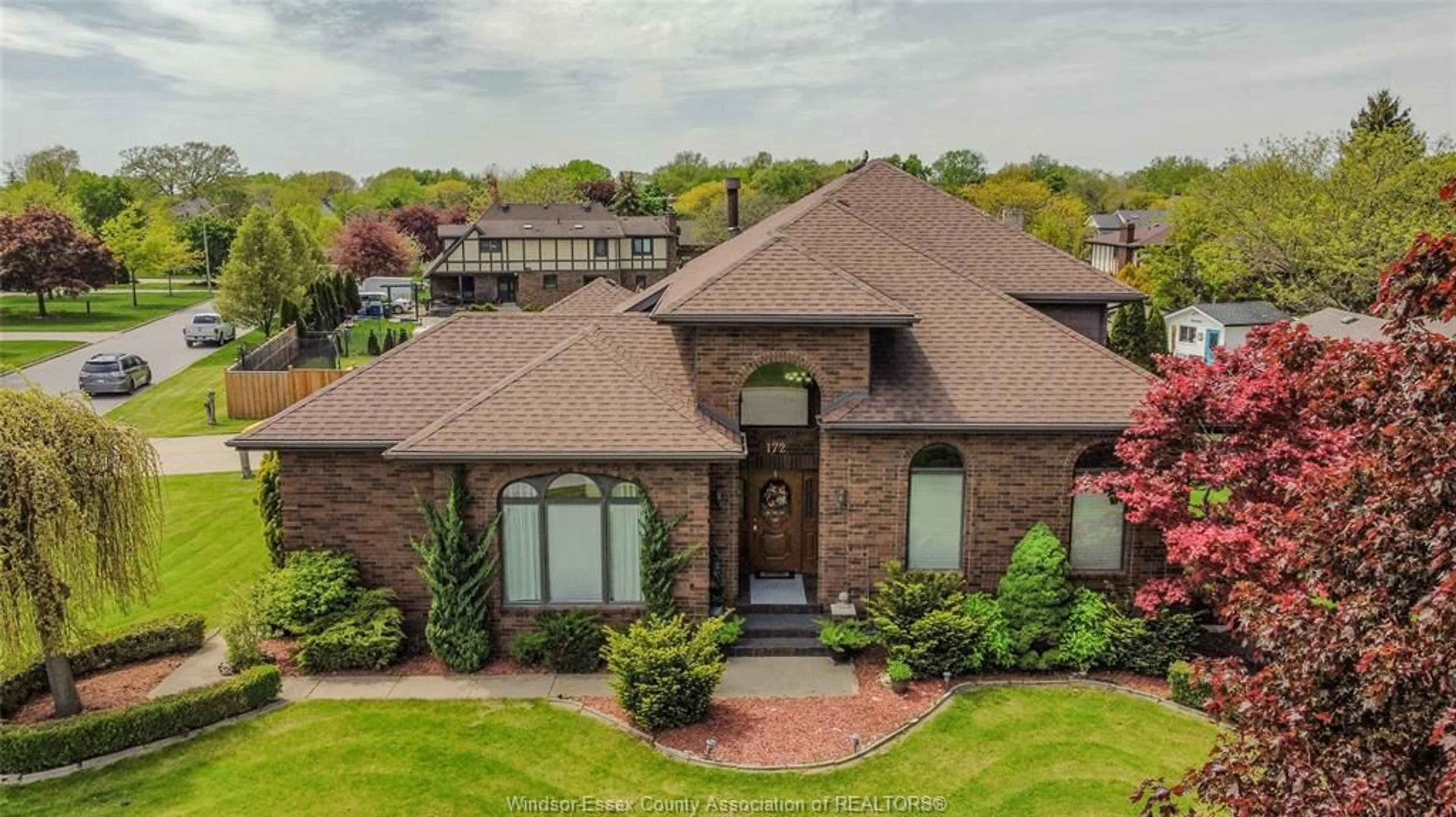 Home with brick exterior material, street for 172 POINTE WEST, Amherstburg Ontario N9V 3R6