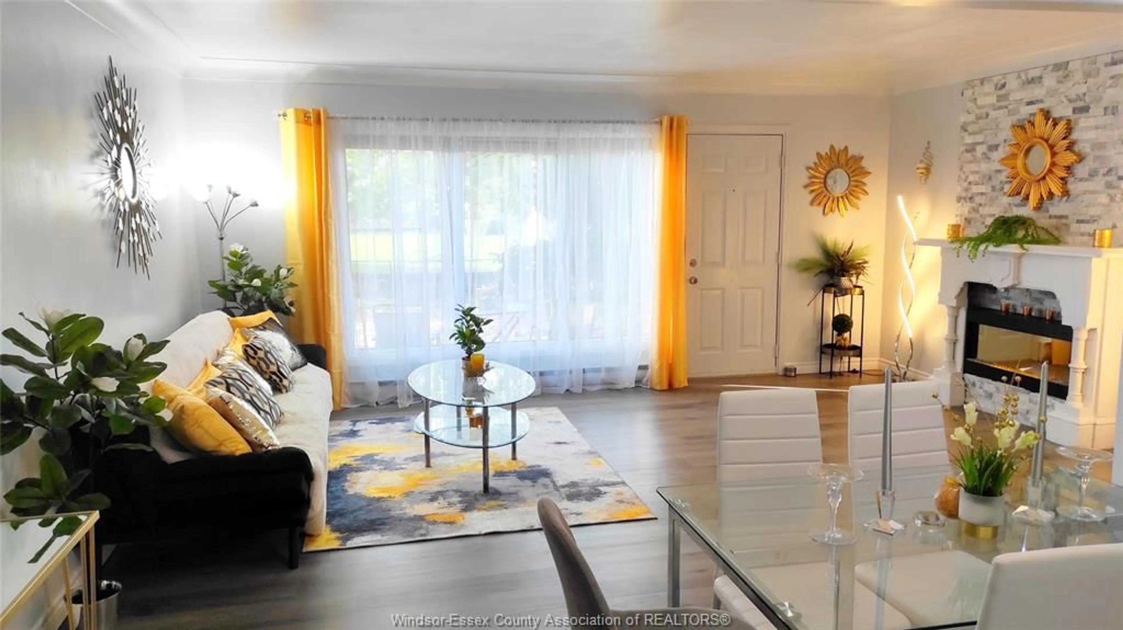 Living room with furniture, unknown for 1711 EAST GATE ESTATES #46, Windsor Ontario N8T 2S8