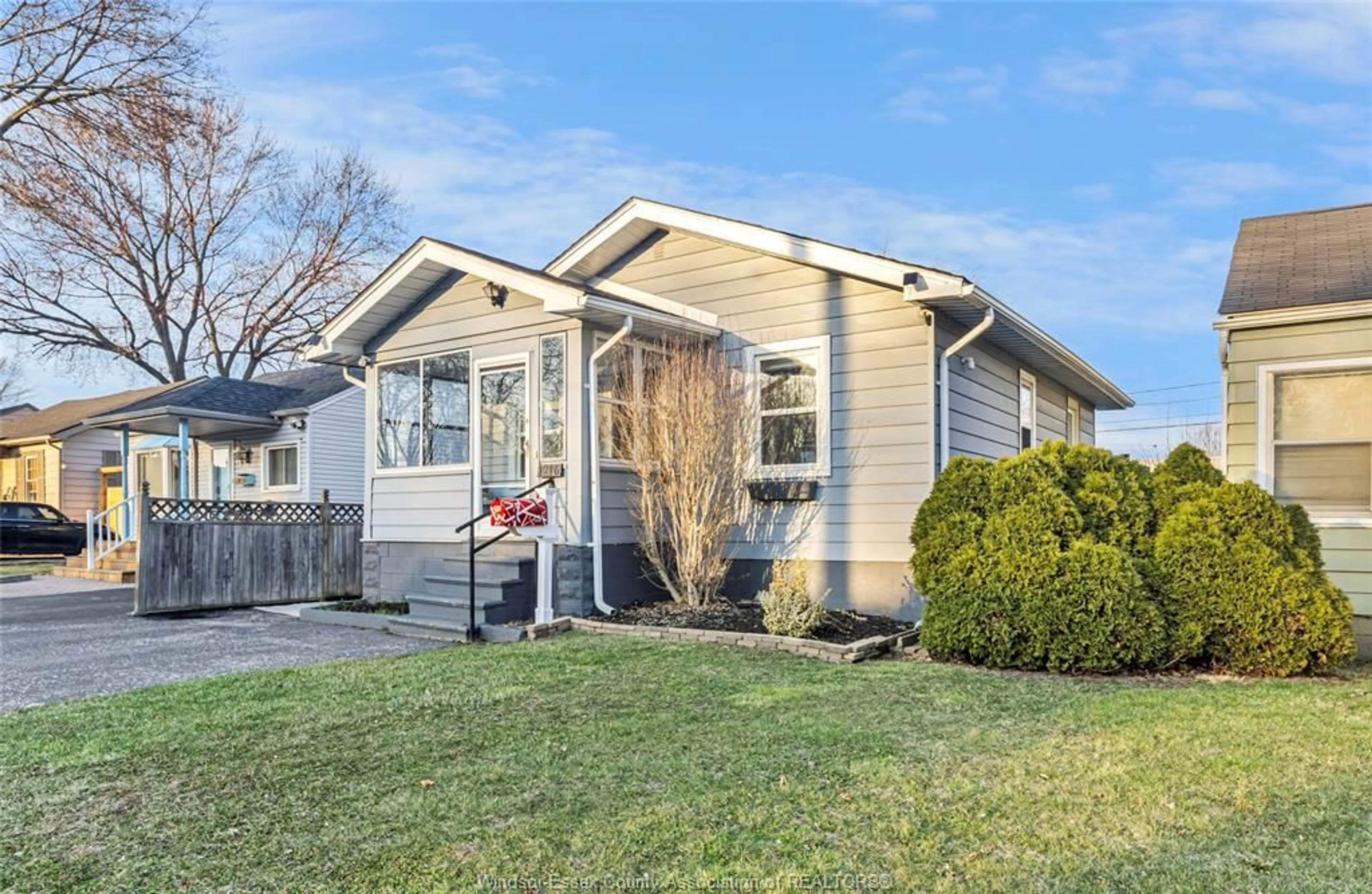 Home with vinyl exterior material, street for 1216 FELIX, Windsor Ontario N9C 3L7