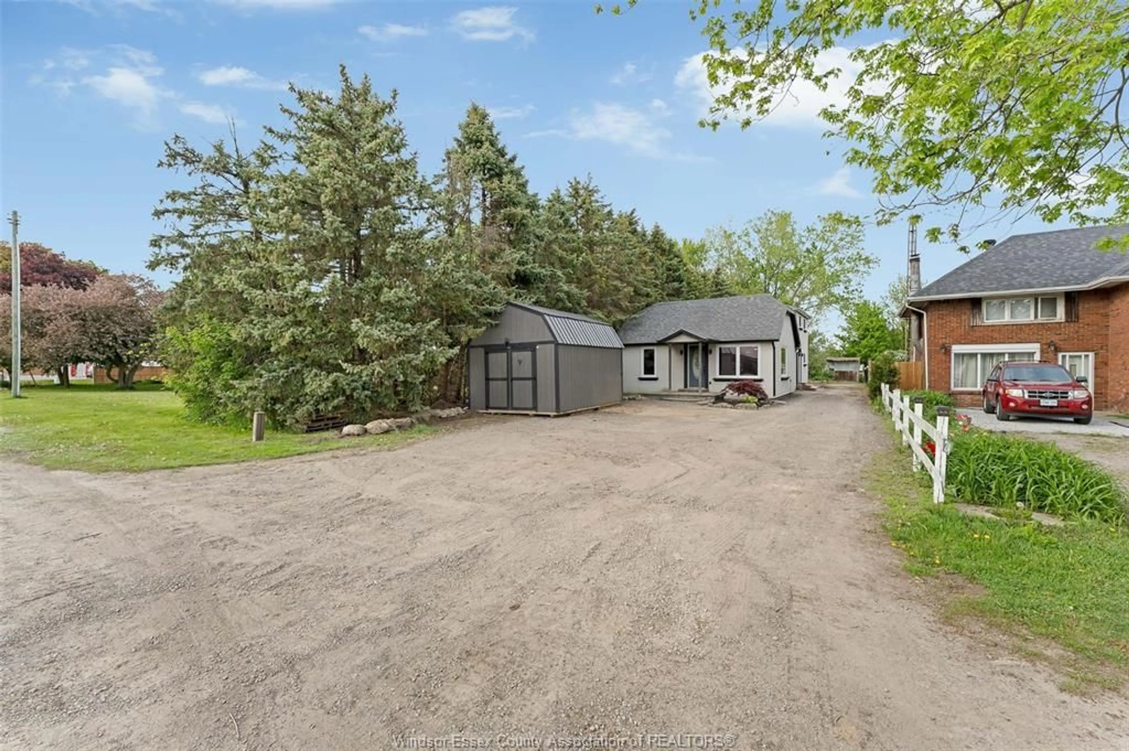 A pic from outside/outdoor area/front of a property/back of a property/a pic from drone, street for 21041 CHARRING CROSS Rd, Charing Cross Ontario N0P 1G0