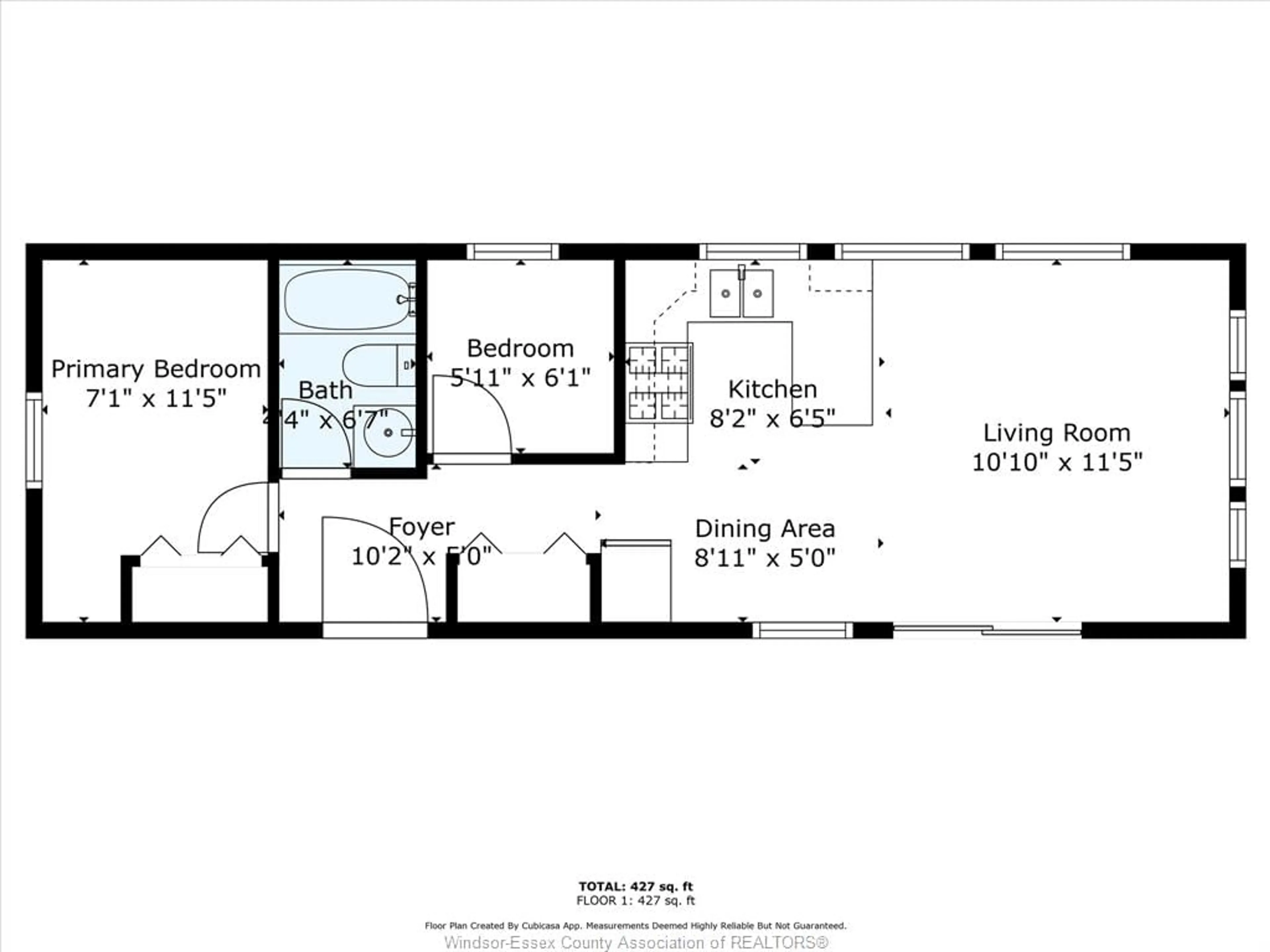 Floor plan for 949 COUNTY RD 50 #13, Colchester Ontario N0R 1G0