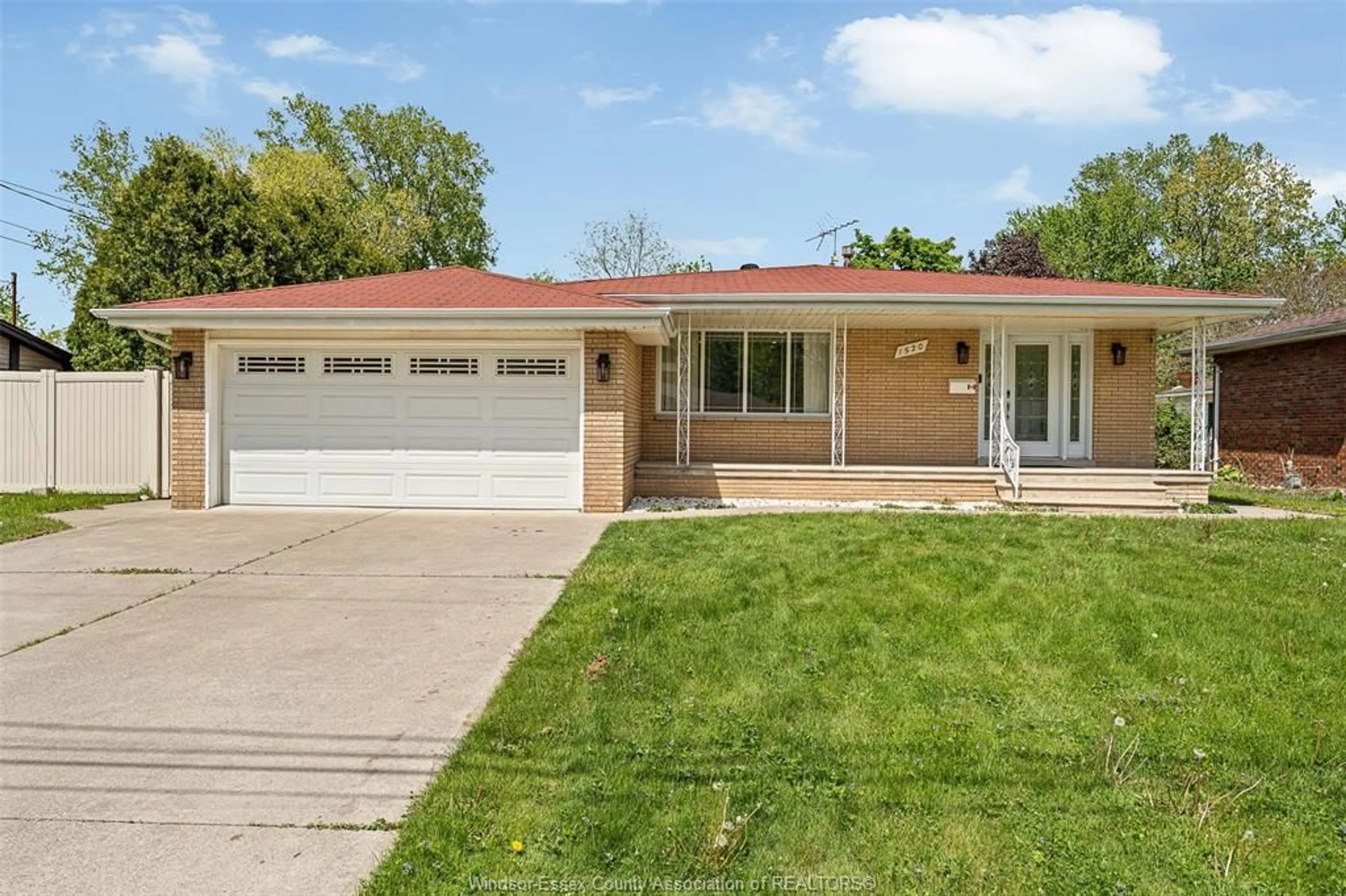 Home with brick exterior material, street for 1520 NORMANDY, LaSalle Ontario N9J 1J1