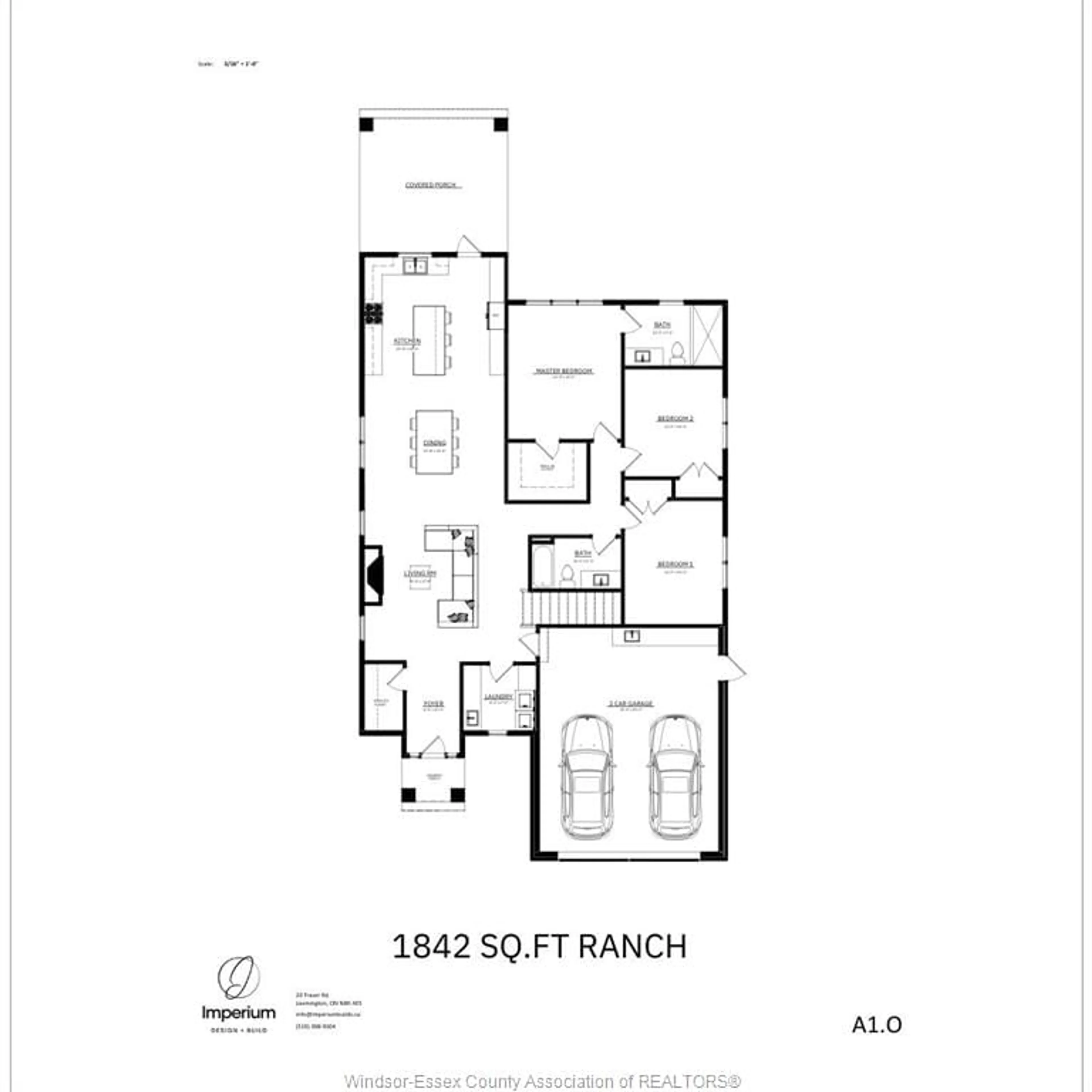 Floor plan for V/L McClain Blvd, Colchester Ontario N0R 1G0